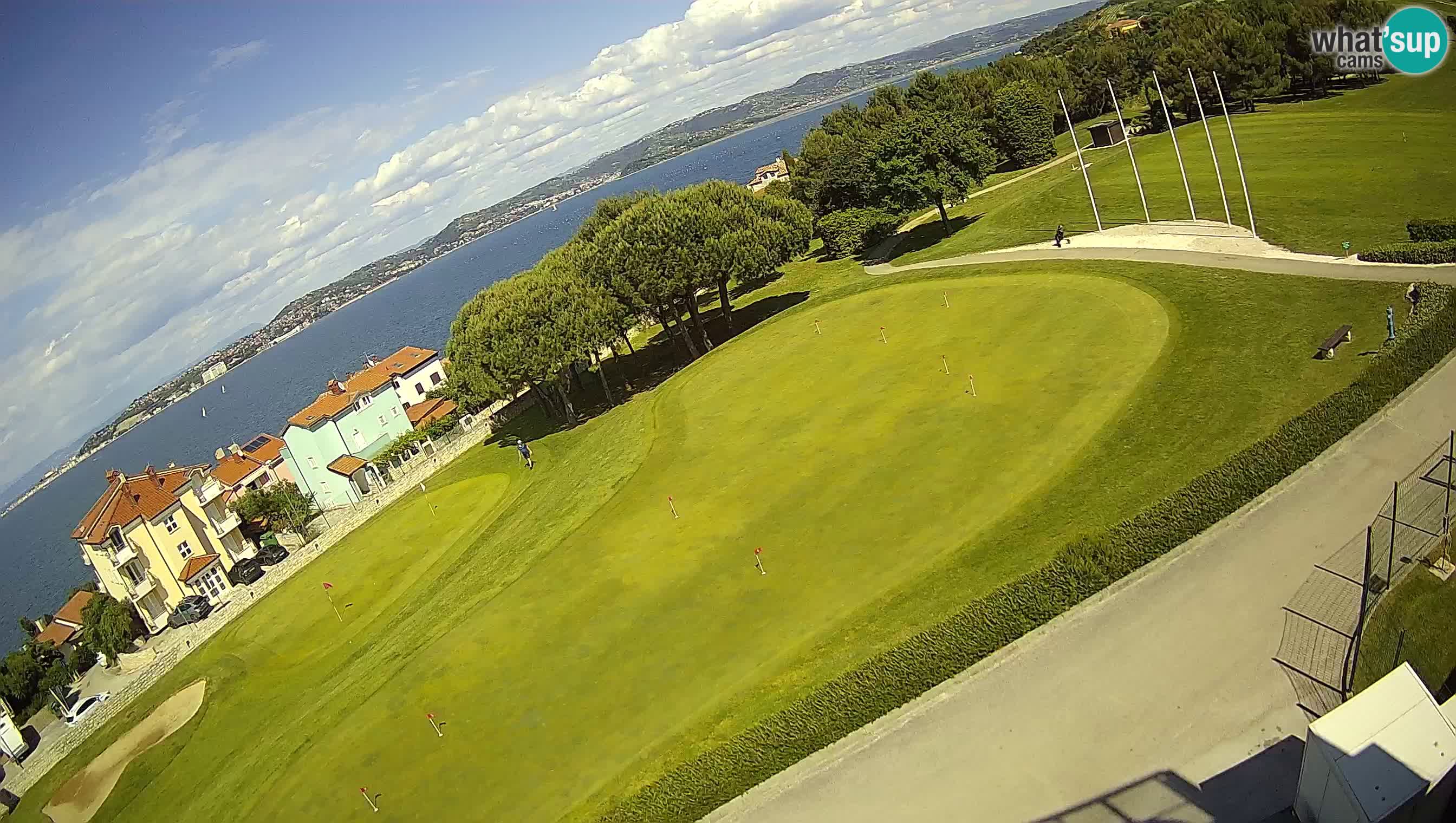 Golf Adriatic Live webcam Savudrija – Rezidencija Skiper – Istria – Croazia