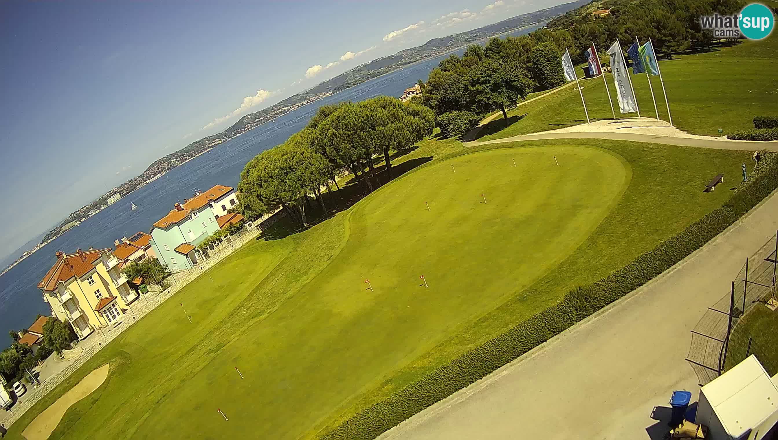 Golf Adriatic Live webcam Savudrija – Rezidencija Skiper – Istria – Croatia