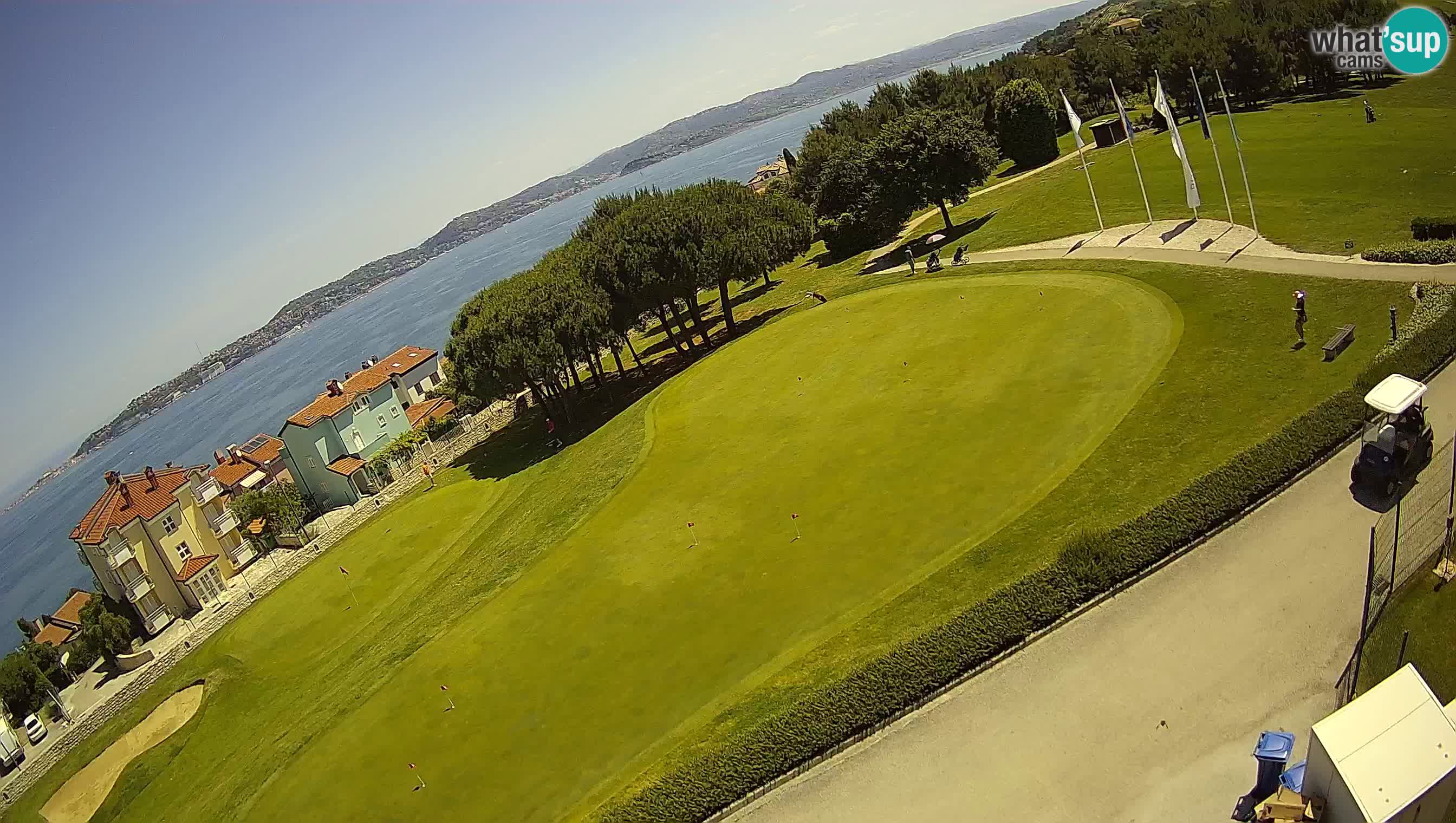 Golf Adriatic Live webcam Savudrija – Rezidencija Skiper – Istria – Croatia