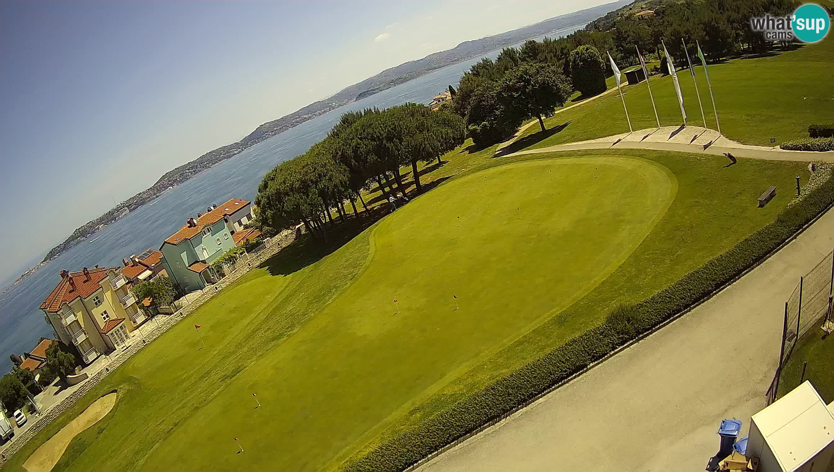 Golf Adriatique Webcam en direct Savudrija – Rezidencija Skiper – Istrie – Croatie