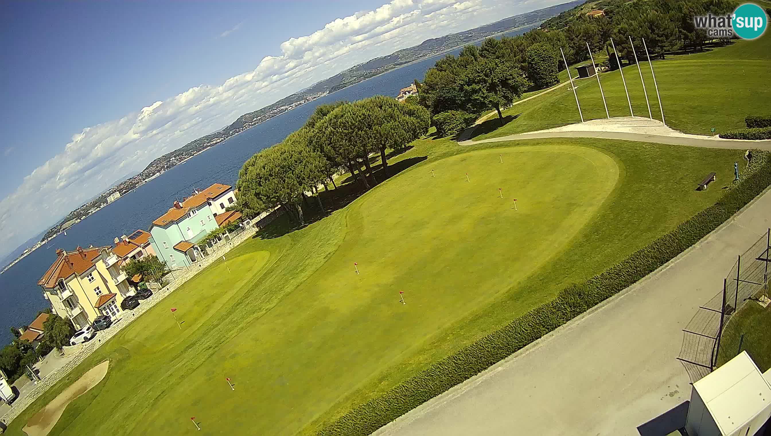 Golf Adriatic Cámara web en vivo Savudrija – Rezidencija Skiper – Istria – Croacia