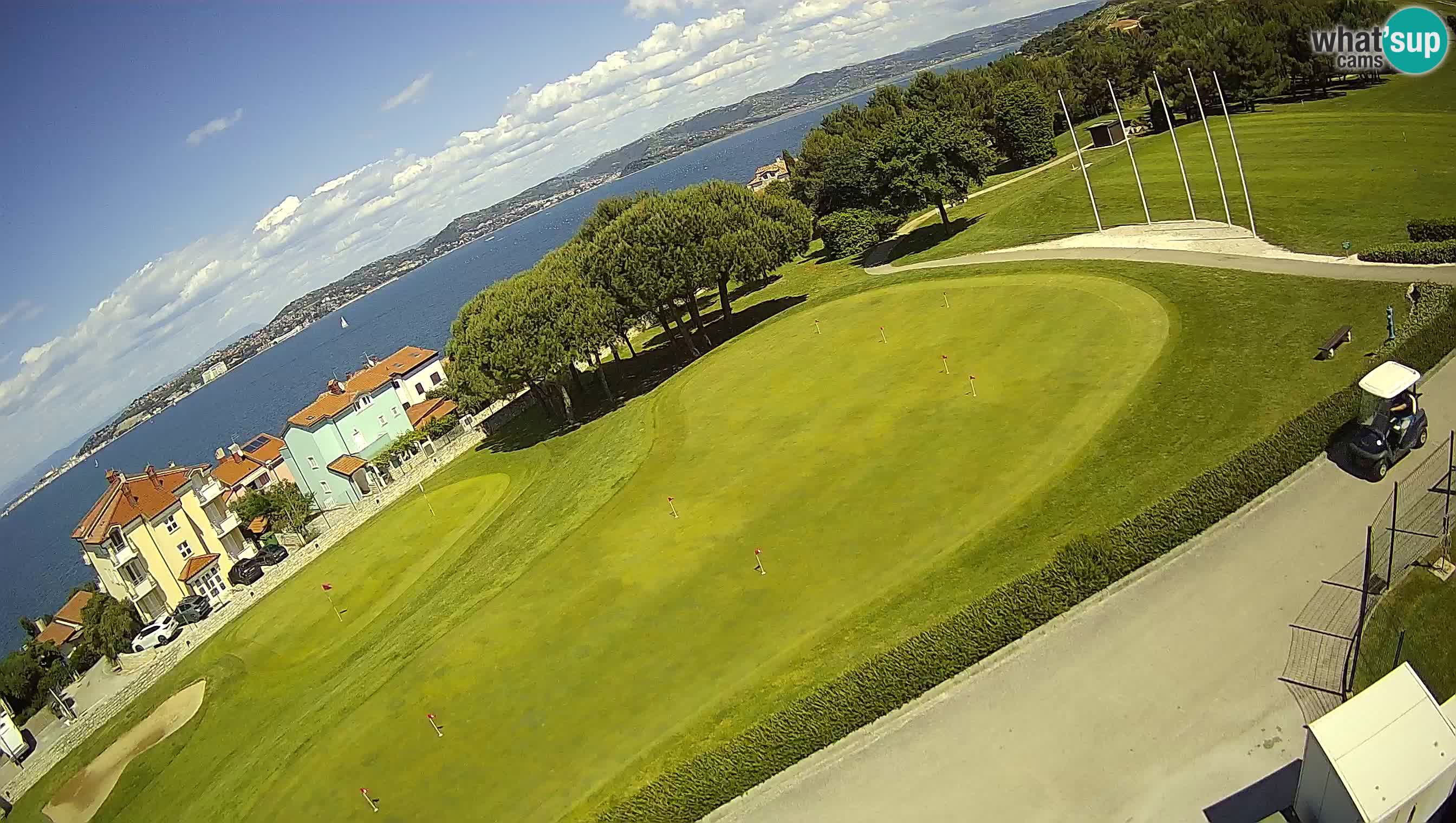 Golf Adriatic Live webcam Savudrija – Rezidencija Skiper – Istria – Croazia