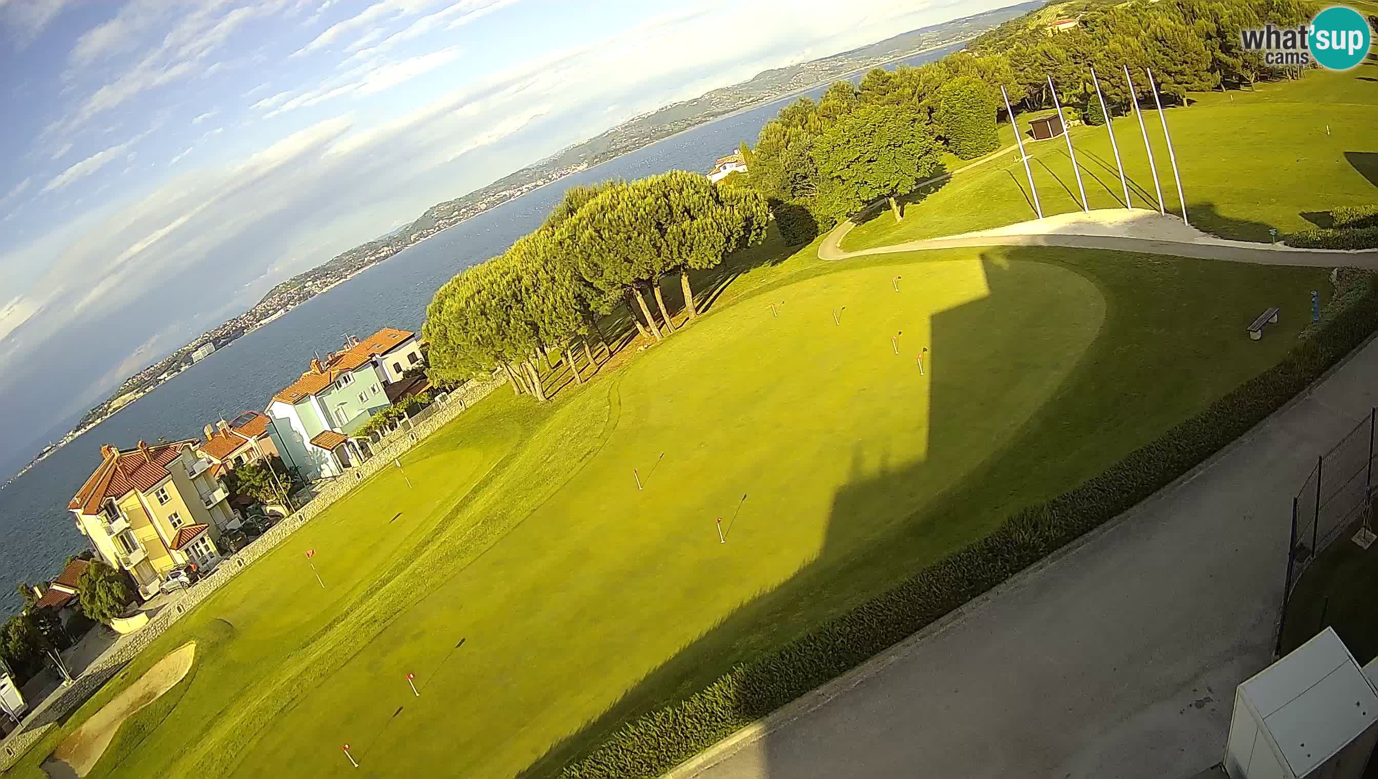 Golf Adriatic Spletna kamera v živo Savudrija – Rezidencija Skiper – Istra – Hrvaška