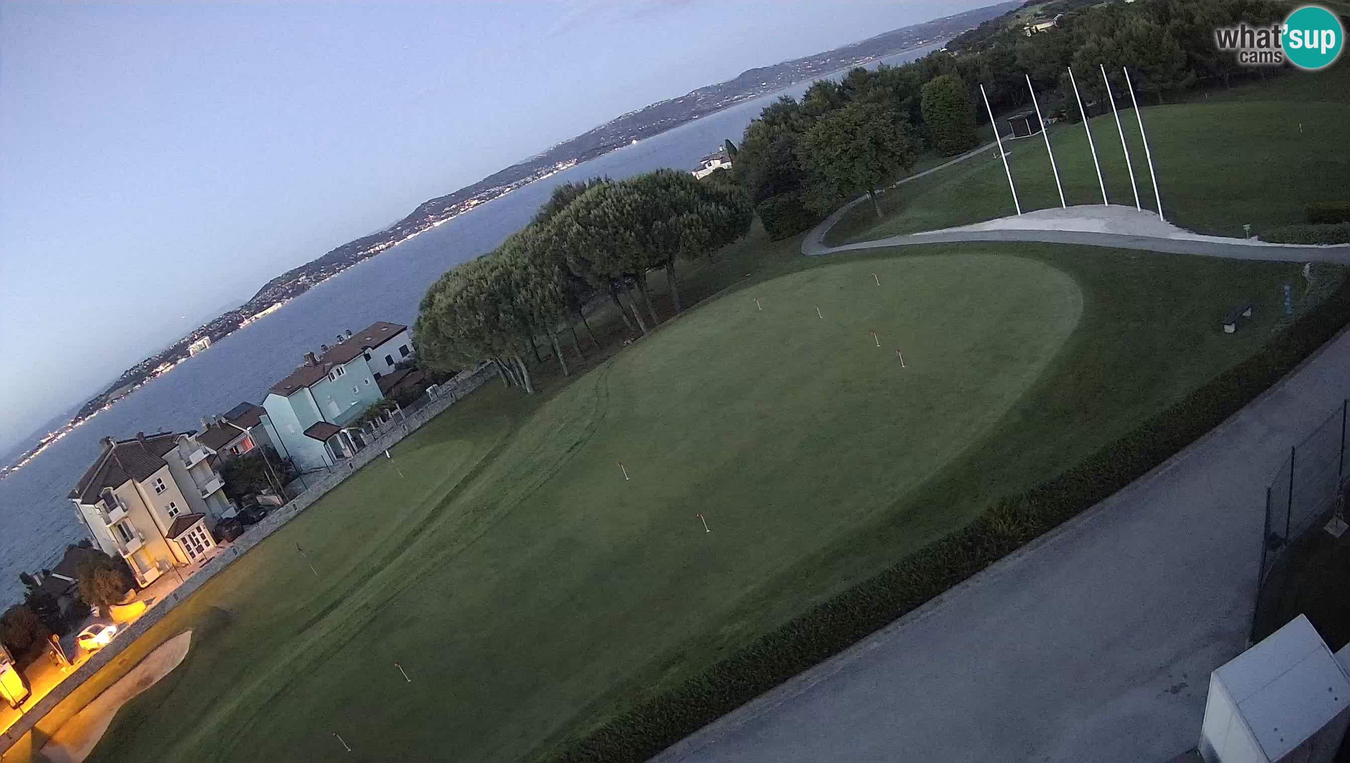 Golf Adriatique Webcam en direct Savudrija – Rezidencija Skiper – Istrie – Croatie