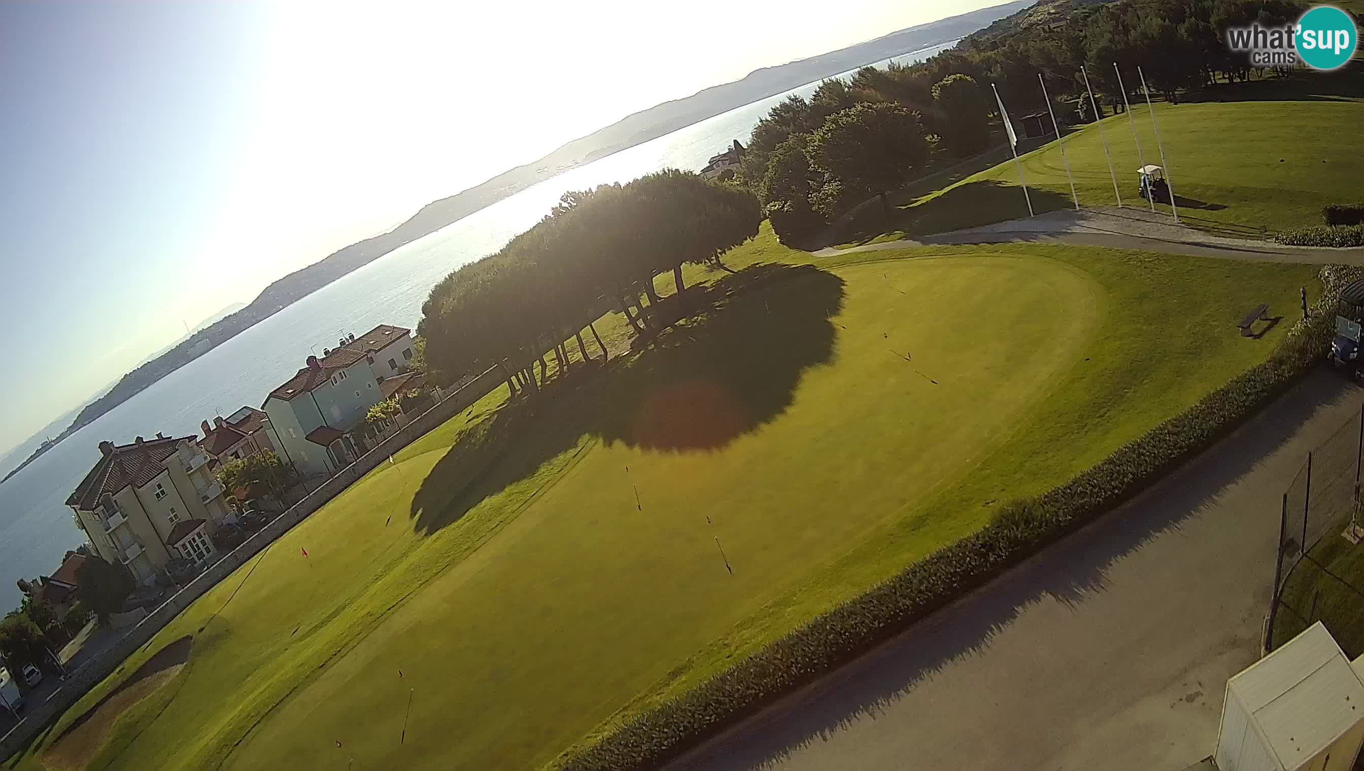 Golf Adriatique Webcam en direct Savudrija – Rezidencija Skiper – Istrie – Croatie