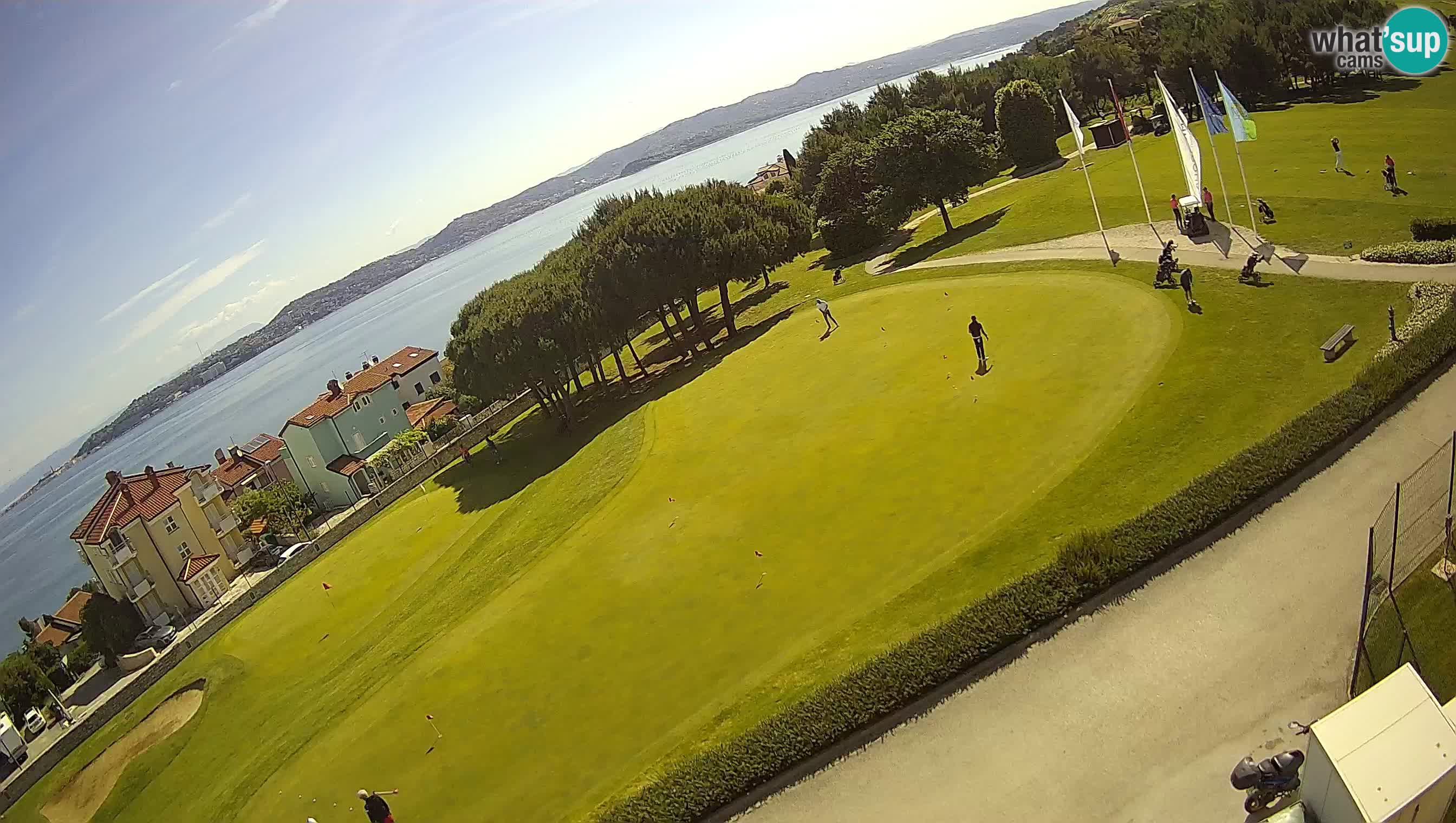 Golf Adriatique Webcam en direct Savudrija – Rezidencija Skiper – Istrie – Croatie