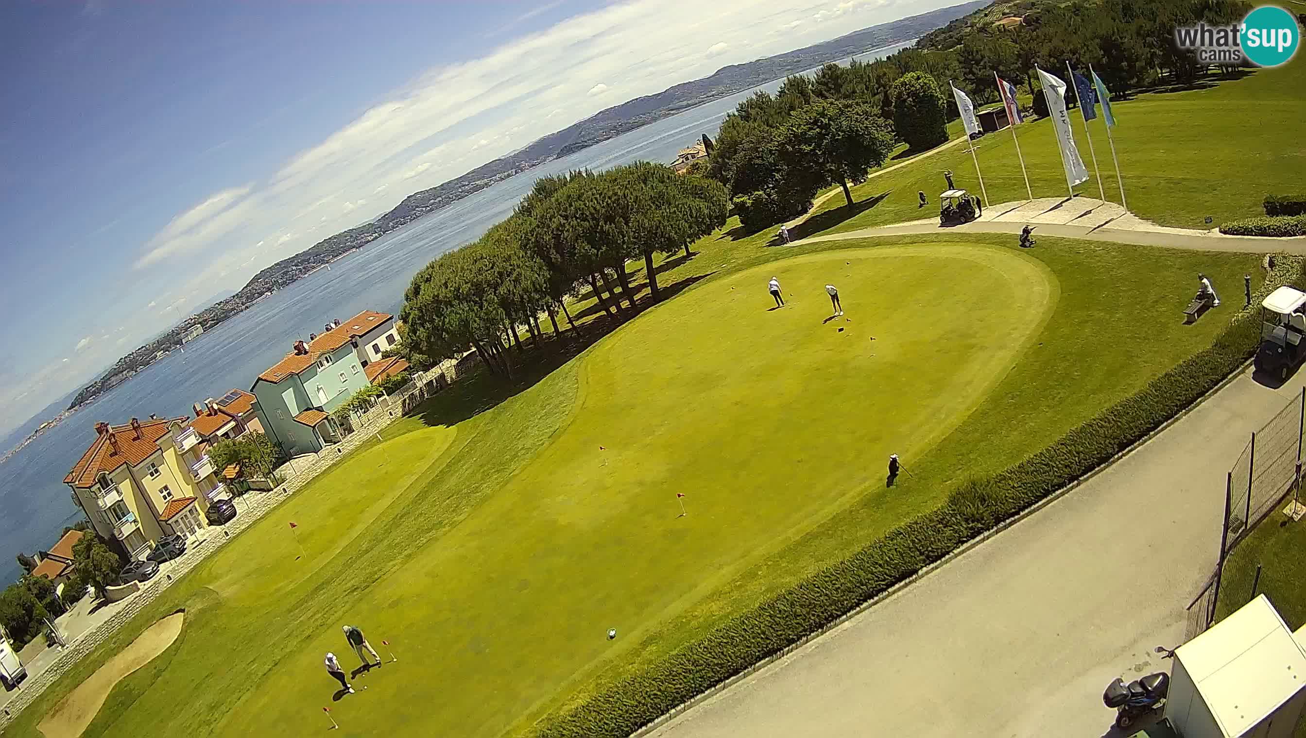 Golf Adriatic Cámara web en vivo Savudrija – Rezidencija Skiper – Istria – Croacia