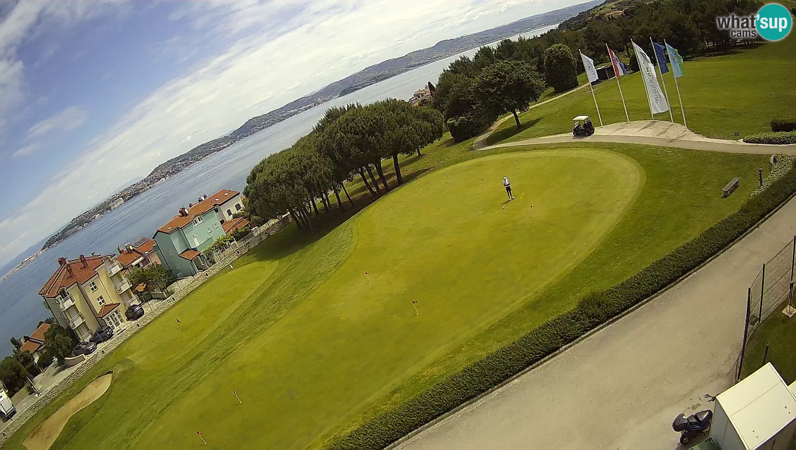 Golf Adriatic Cámara web en vivo Savudrija – Rezidencija Skiper – Istria – Croacia