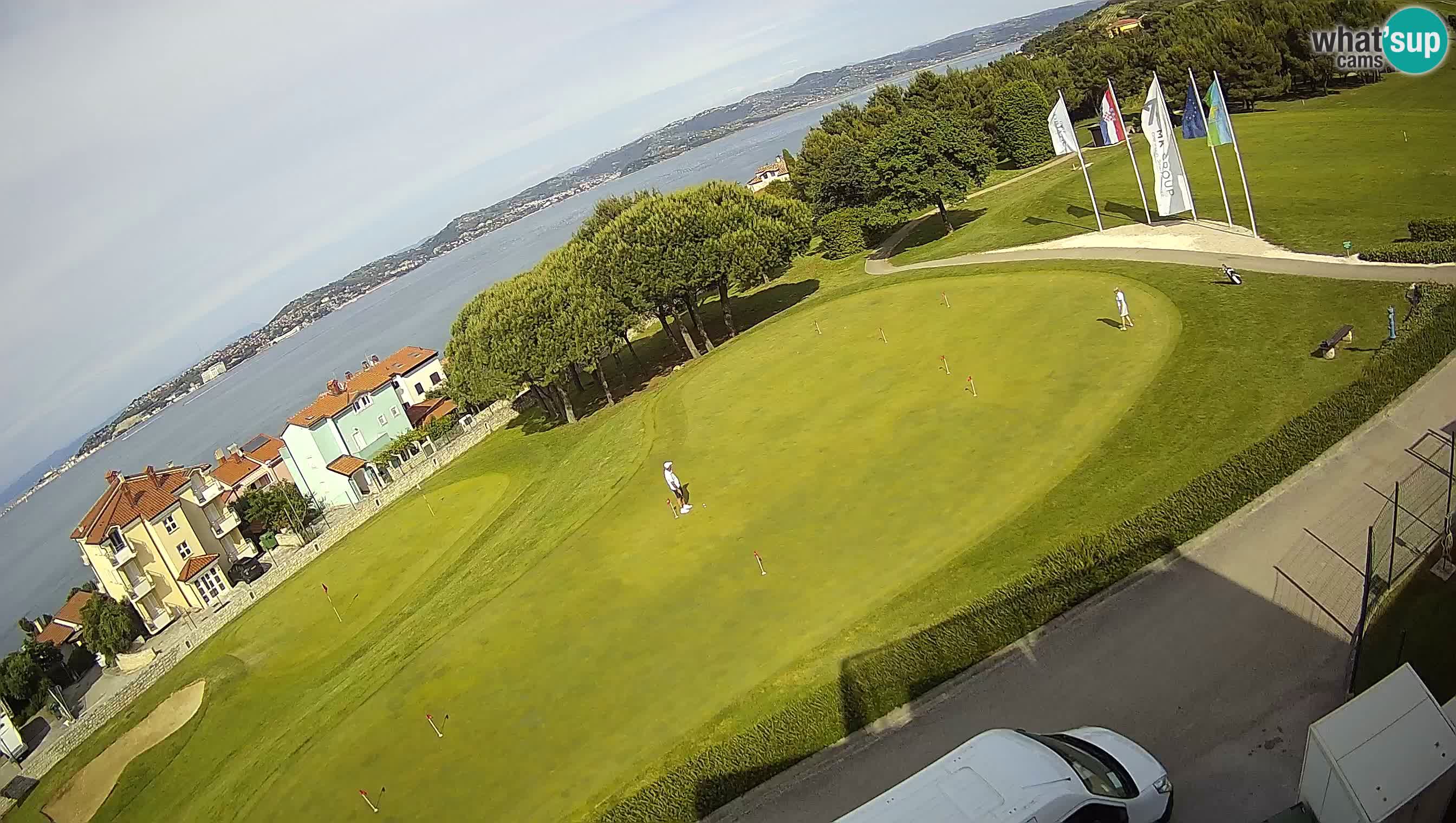Golf Adriatique Webcam en direct Savudrija – Rezidencija Skiper – Istrie – Croatie
