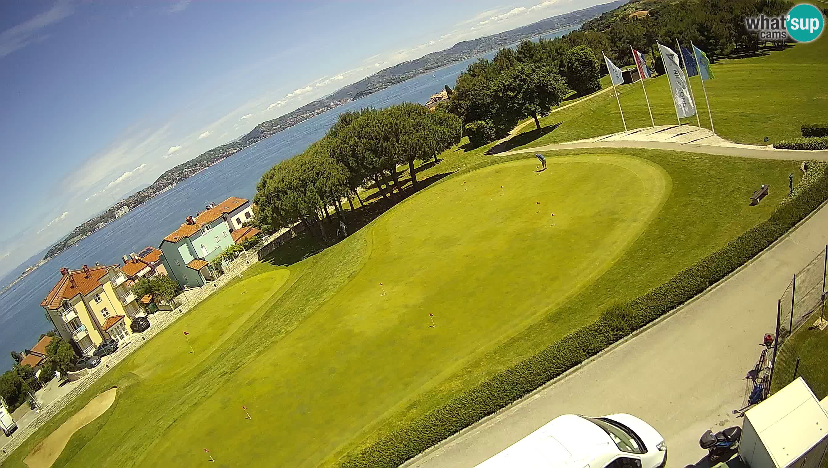 Golf Adriatic Live webcam Savudrija – Rezidencija Skiper – Istria – Croazia