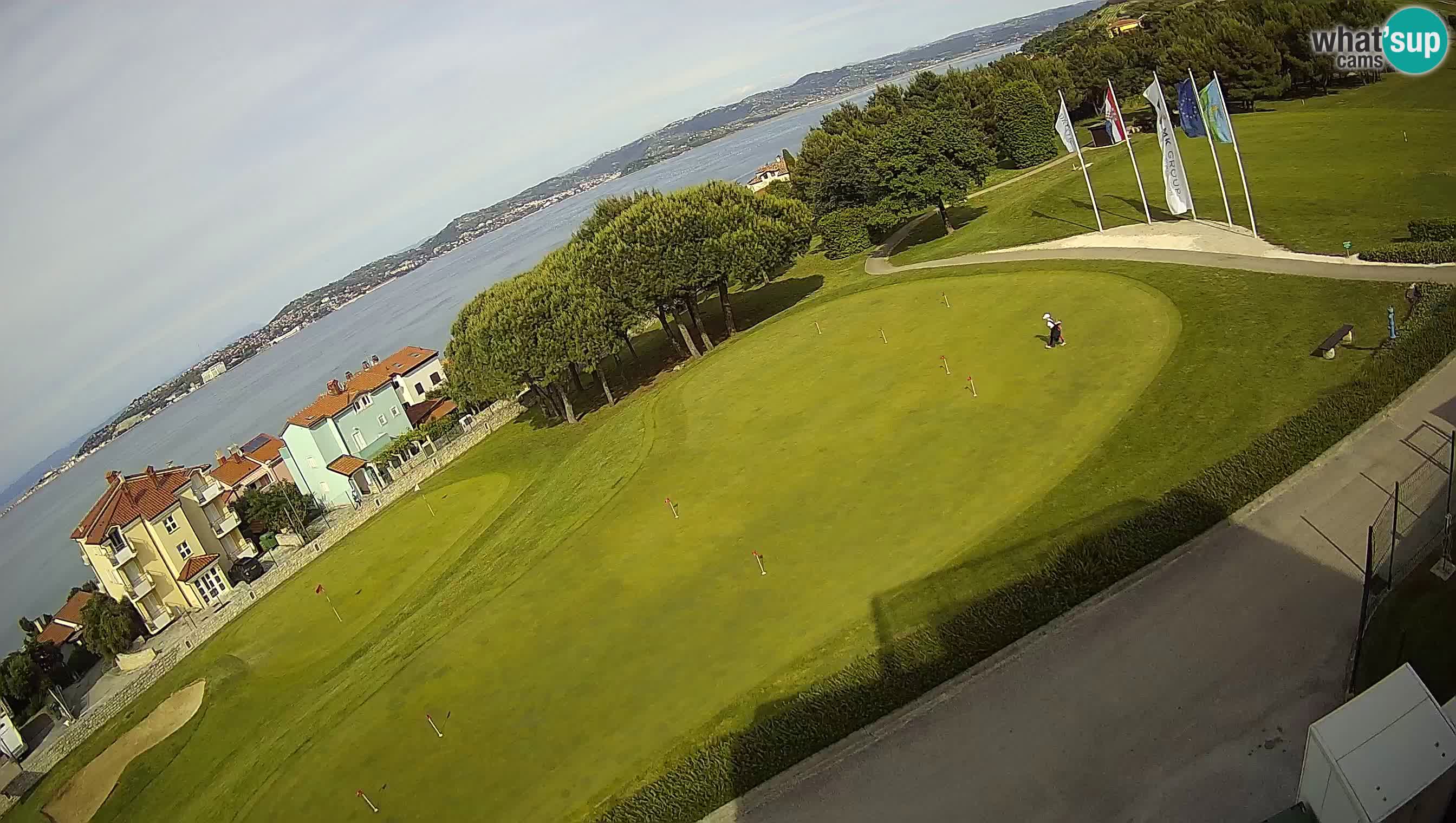 Golf Adriatic Cámara web en vivo Savudrija – Rezidencija Skiper – Istria – Croacia