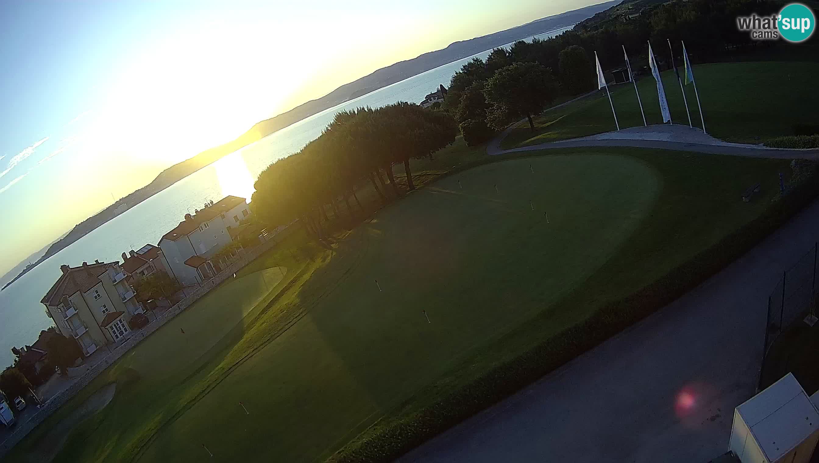 Golf Adriatique Webcam en direct Savudrija – Rezidencija Skiper – Istrie – Croatie