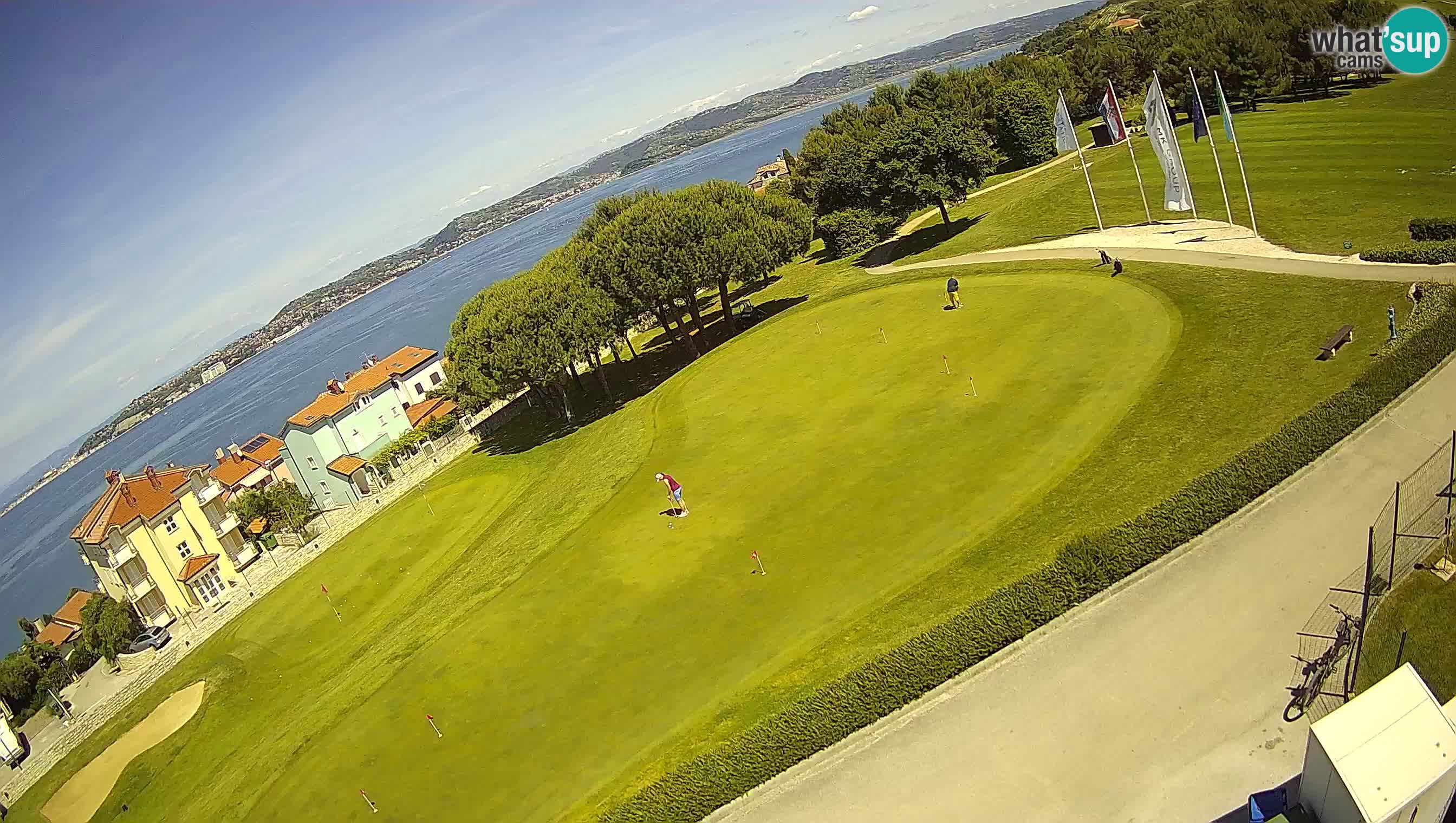 Golf Adriatic Cámara web en vivo Savudrija – Rezidencija Skiper – Istria – Croacia