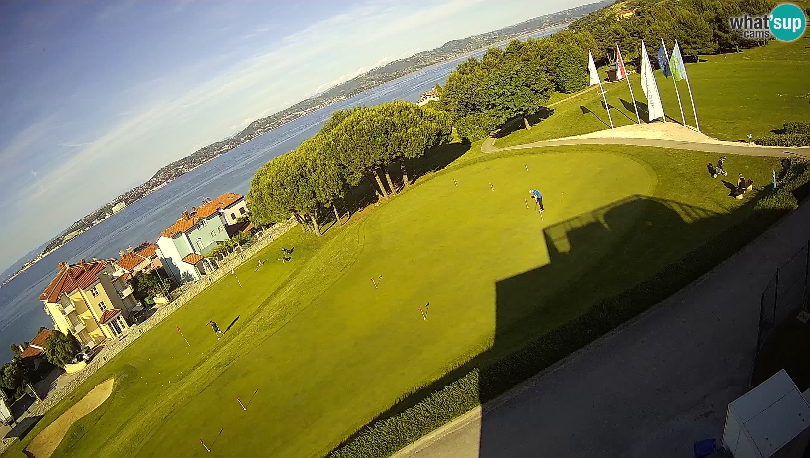 Golf Adriatic Cámara web en vivo Savudrija – Rezidencija Skiper – Istria – Croacia
