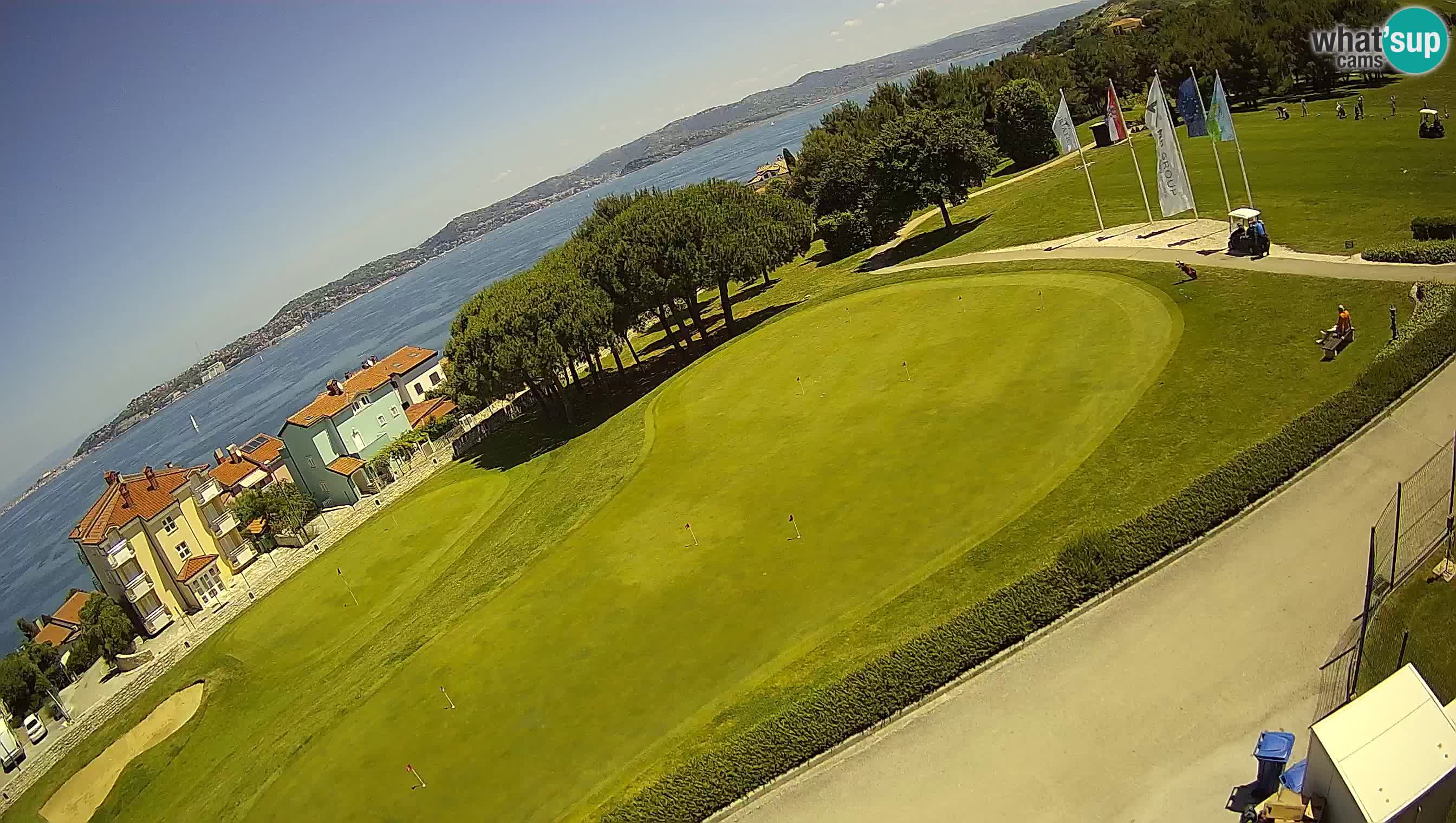 Golf Adriatic Live webcam Savudrija – Rezidencija Skiper – Istria – Croazia