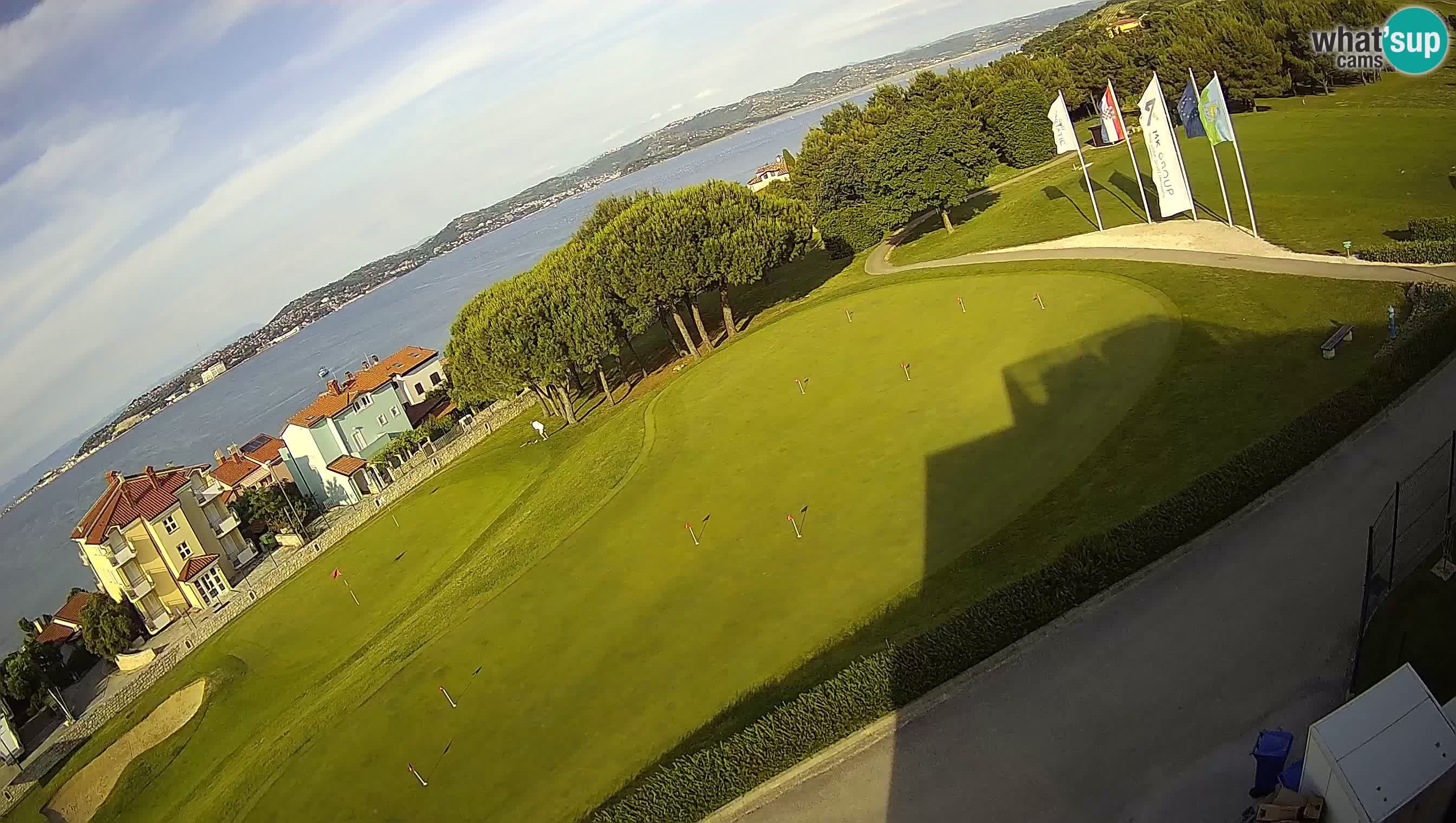 Golf Adriatique Webcam en direct Savudrija – Rezidencija Skiper – Istrie – Croatie