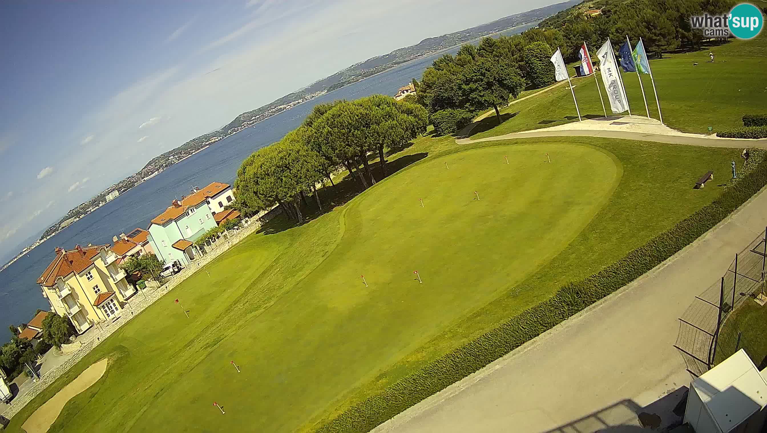 Golf Adriatique Webcam en direct Savudrija – Rezidencija Skiper – Istrie – Croatie