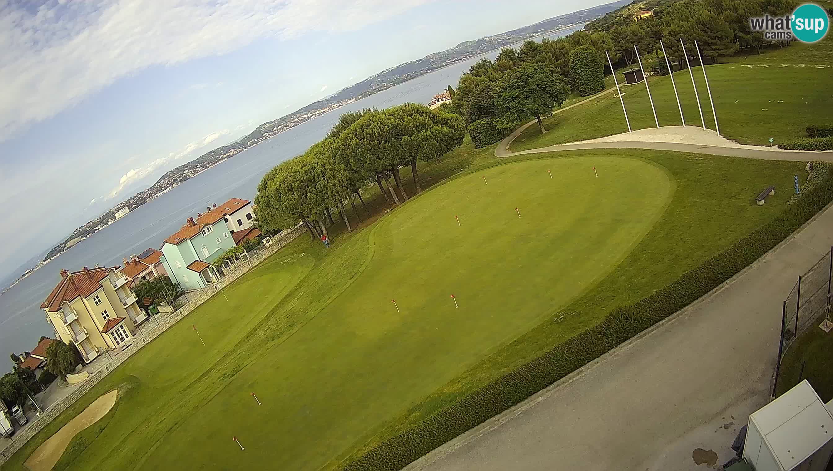 Golf Adriatic Spletna kamera v živo Savudrija – Rezidencija Skiper – Istra – Hrvaška