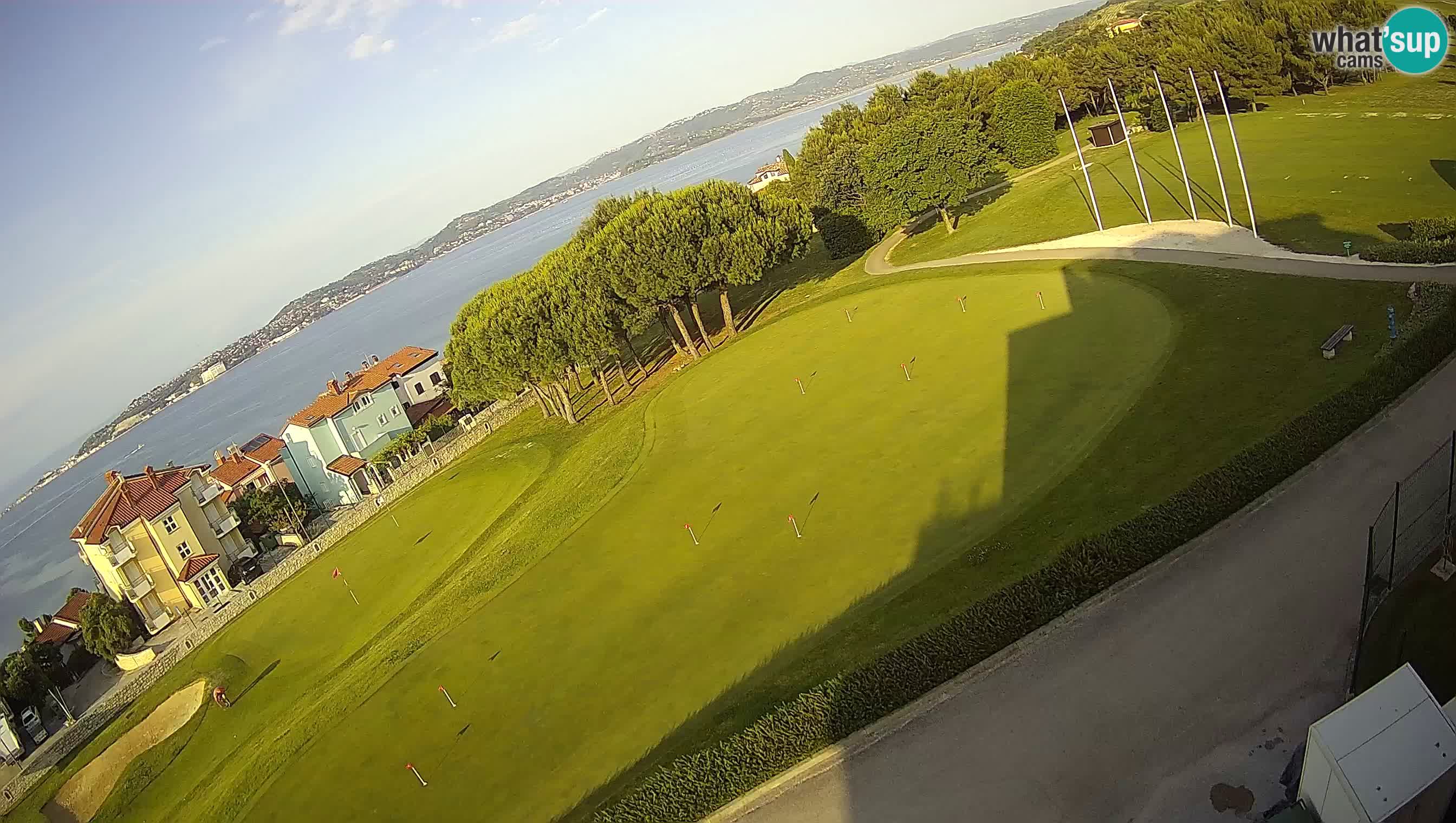 Golf Adriatique Webcam en direct Savudrija – Rezidencija Skiper – Istrie – Croatie