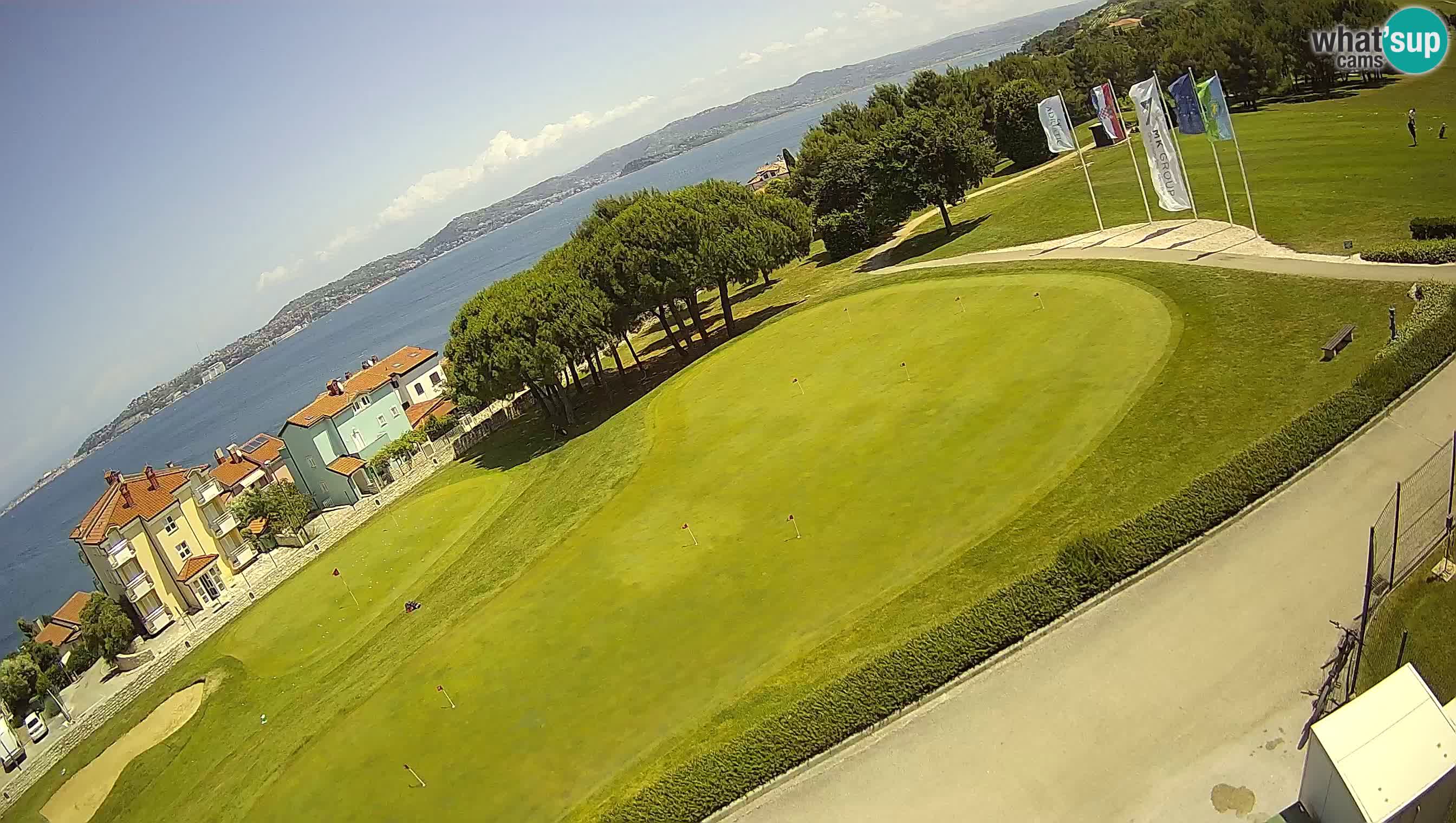 Golf Adriatic Spletna kamera v živo Savudrija – Rezidencija Skiper – Istra – Hrvaška