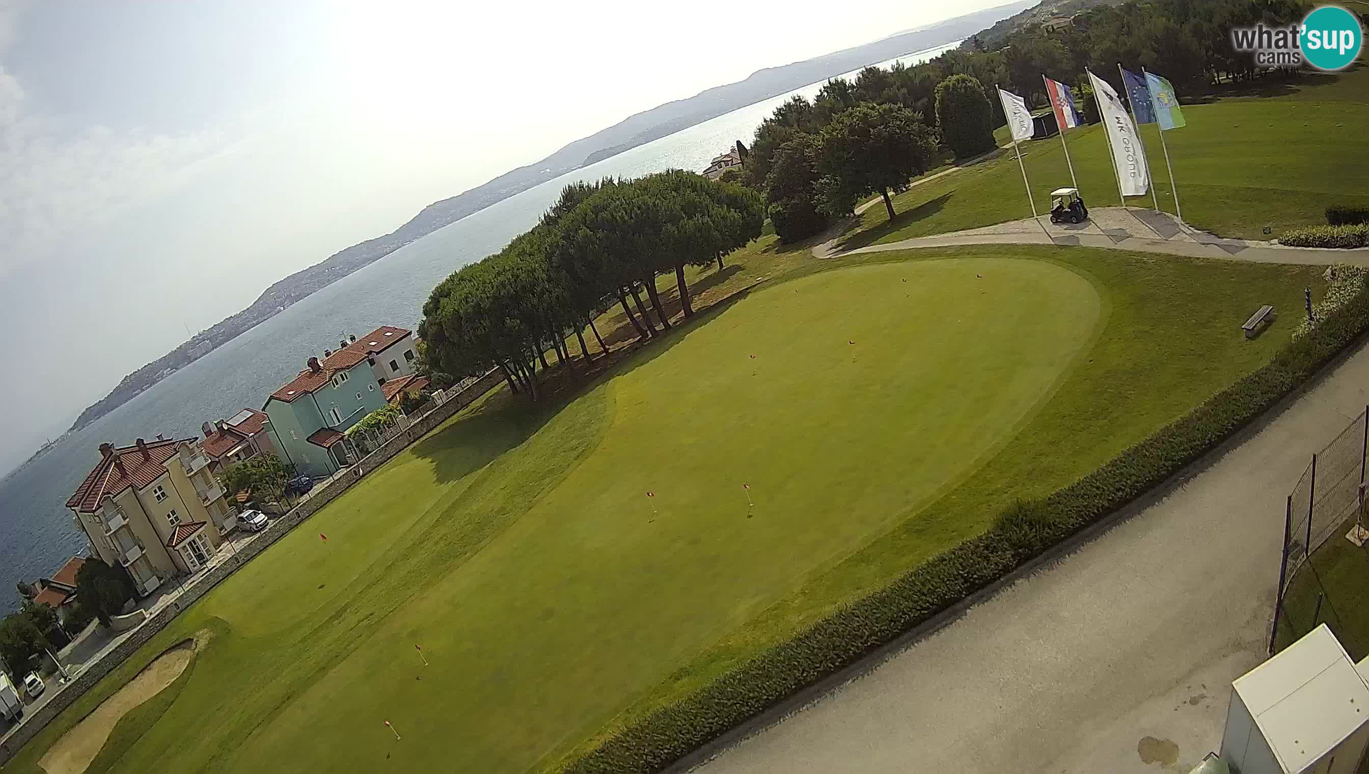 Golf Adriatic Spletna kamera v živo Savudrija – Rezidencija Skiper – Istra – Hrvaška
