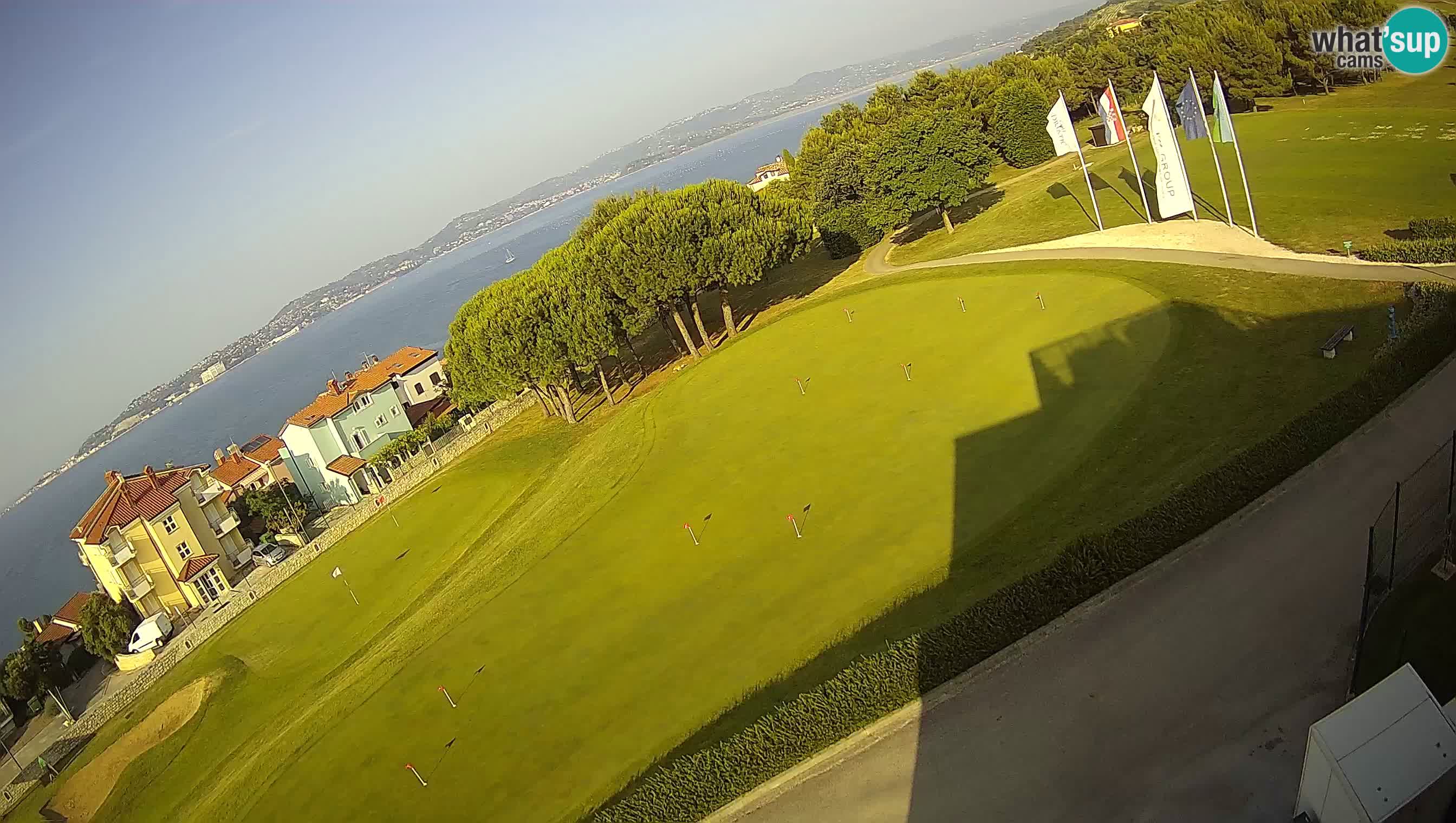 Golf Adriatic Live webcam Savudrija – Rezidencija Skiper – Istria – Croatia