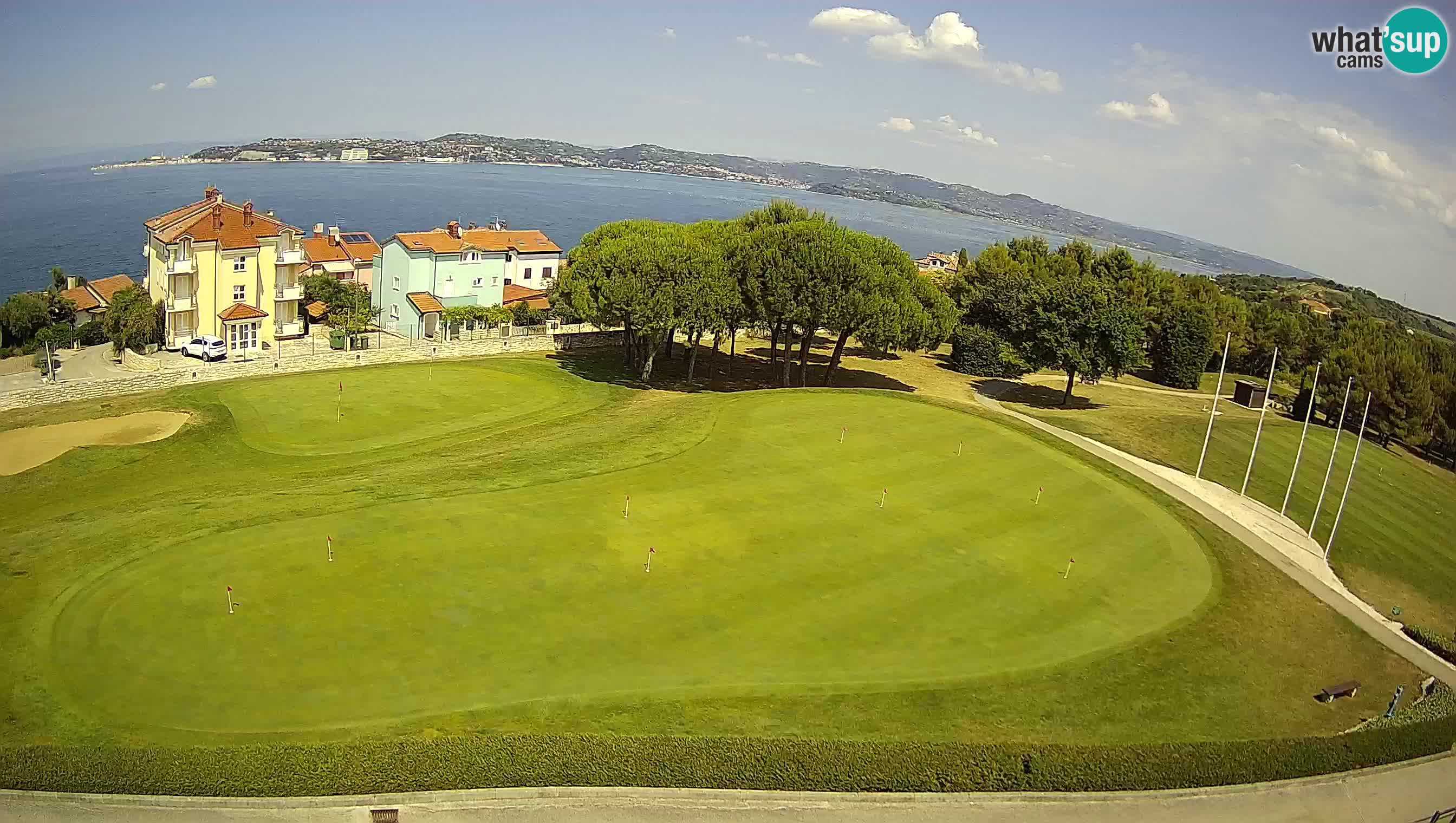 Golf Adriatic Live webcam Savudrija – Rezidencija Skiper – Istria – Croatia