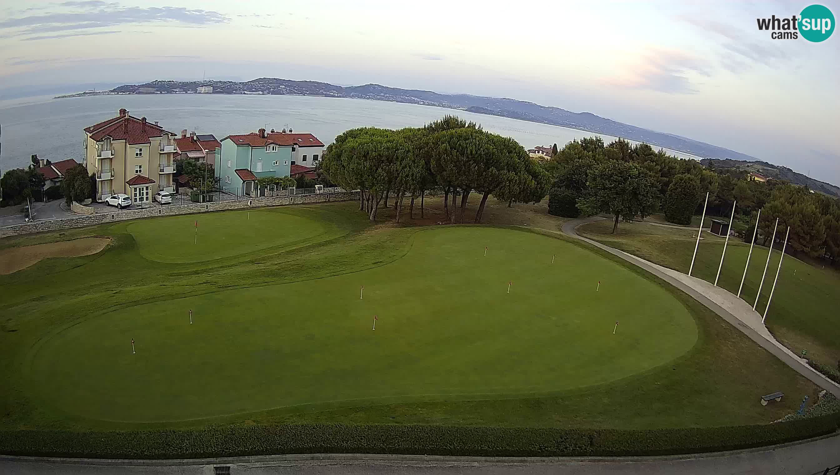 Golf Adriatic Spletna kamera v živo Savudrija – Rezidencija Skiper – Istra – Hrvaška
