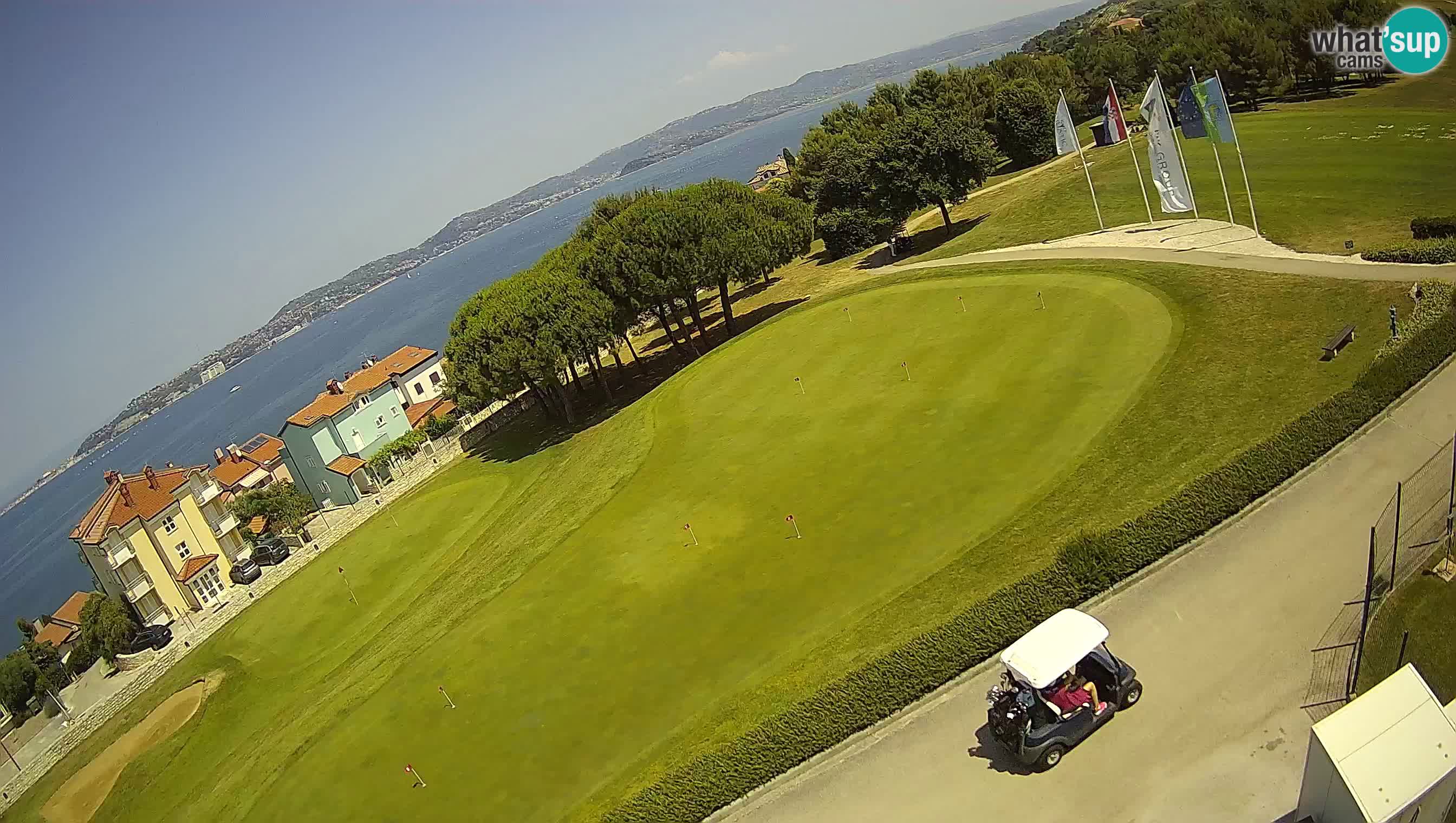 Golf Adriatic Live webcam Savudrija – Rezidencija Skiper – Istria – Croatia