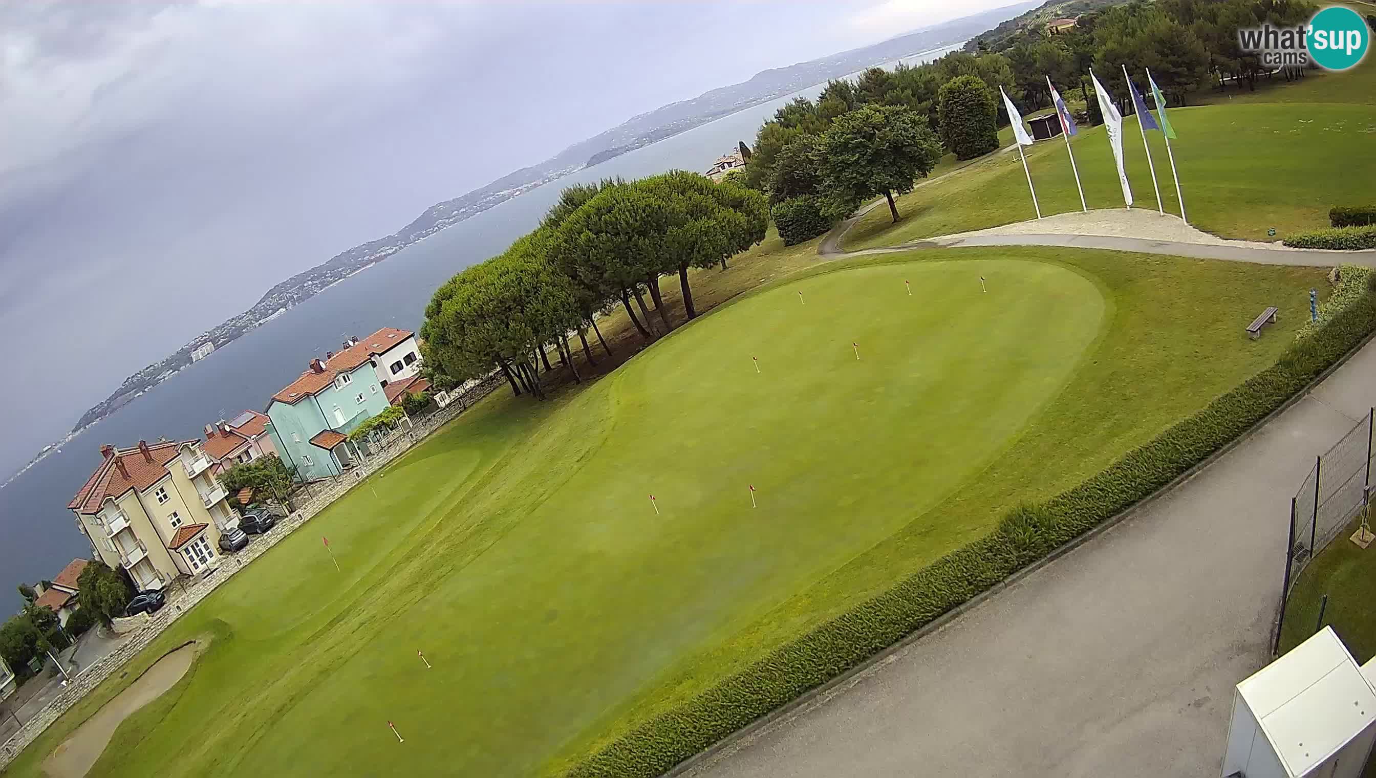 Golf Adriatic Spletna kamera v živo Savudrija – Rezidencija Skiper – Istra – Hrvaška