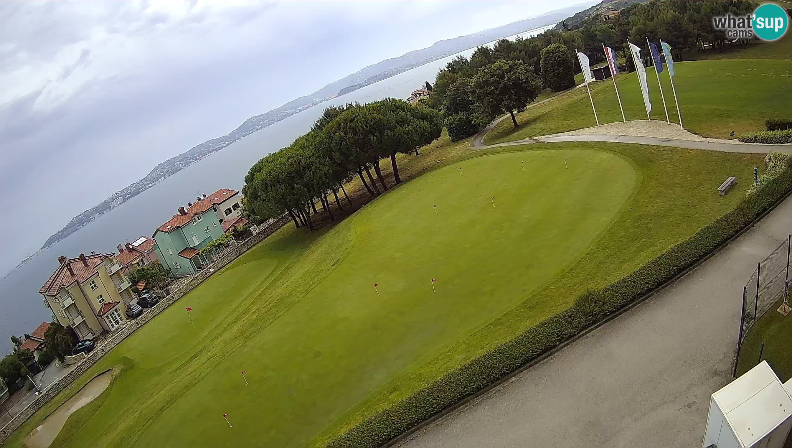 Golf Adriatic Spletna kamera v živo Savudrija – Rezidencija Skiper – Istra – Hrvaška
