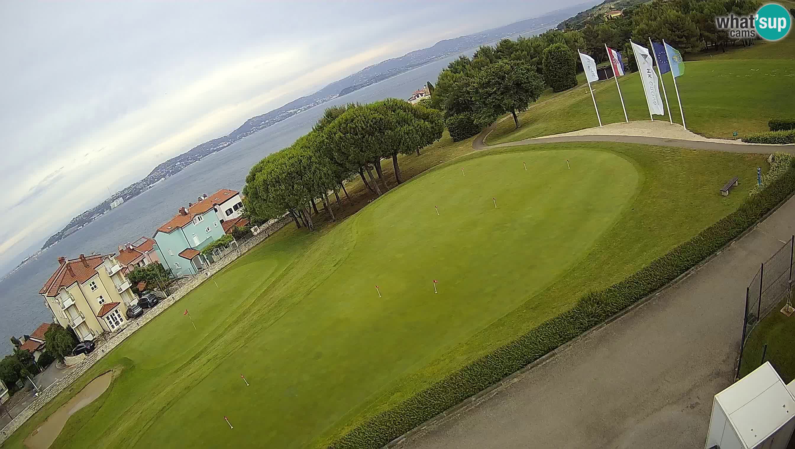 Golf Adriatique Webcam en direct Savudrija – Rezidencija Skiper – Istrie – Croatie