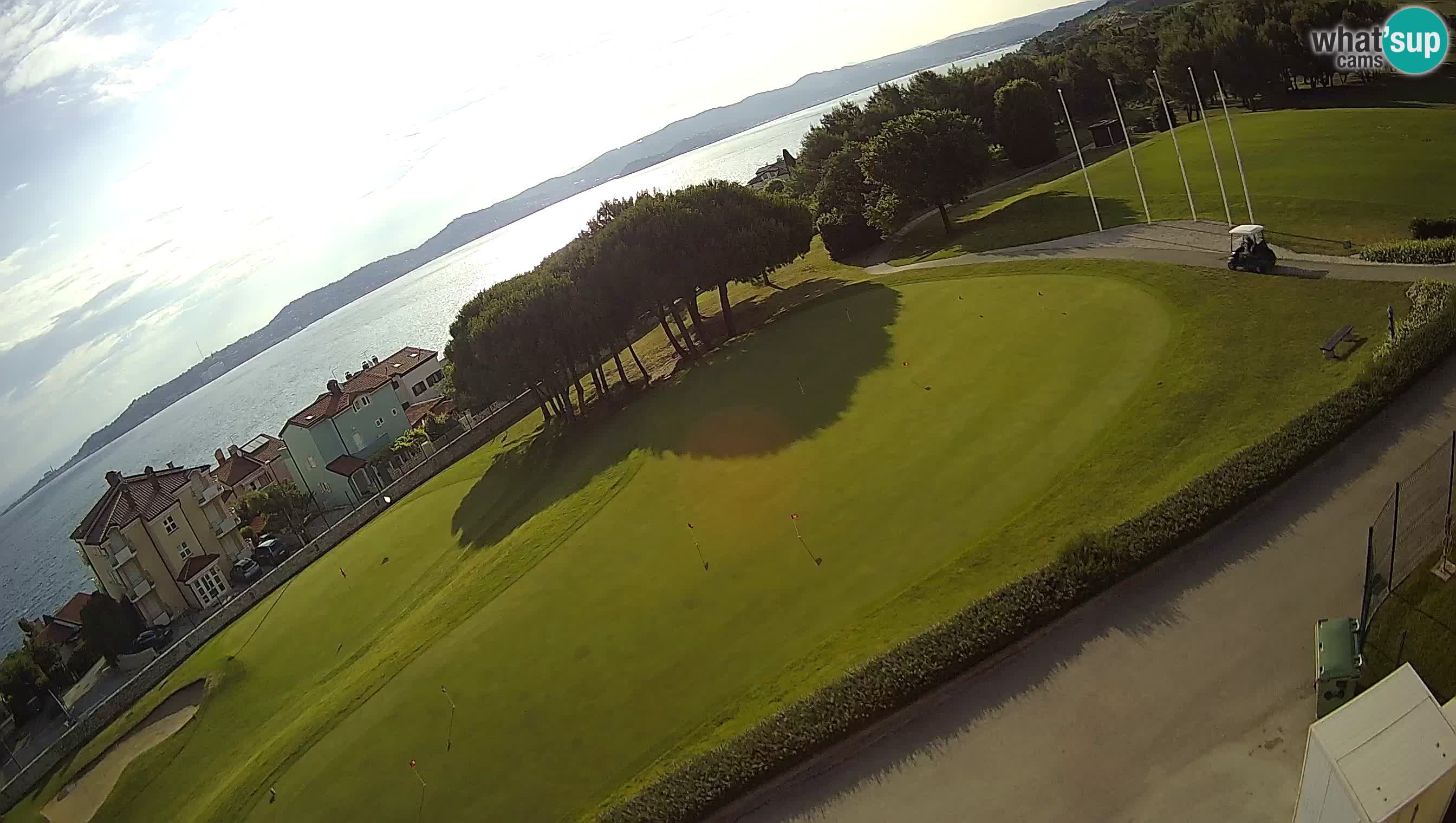 Golf Adriatic Spletna kamera v živo Savudrija – Rezidencija Skiper – Istra – Hrvaška