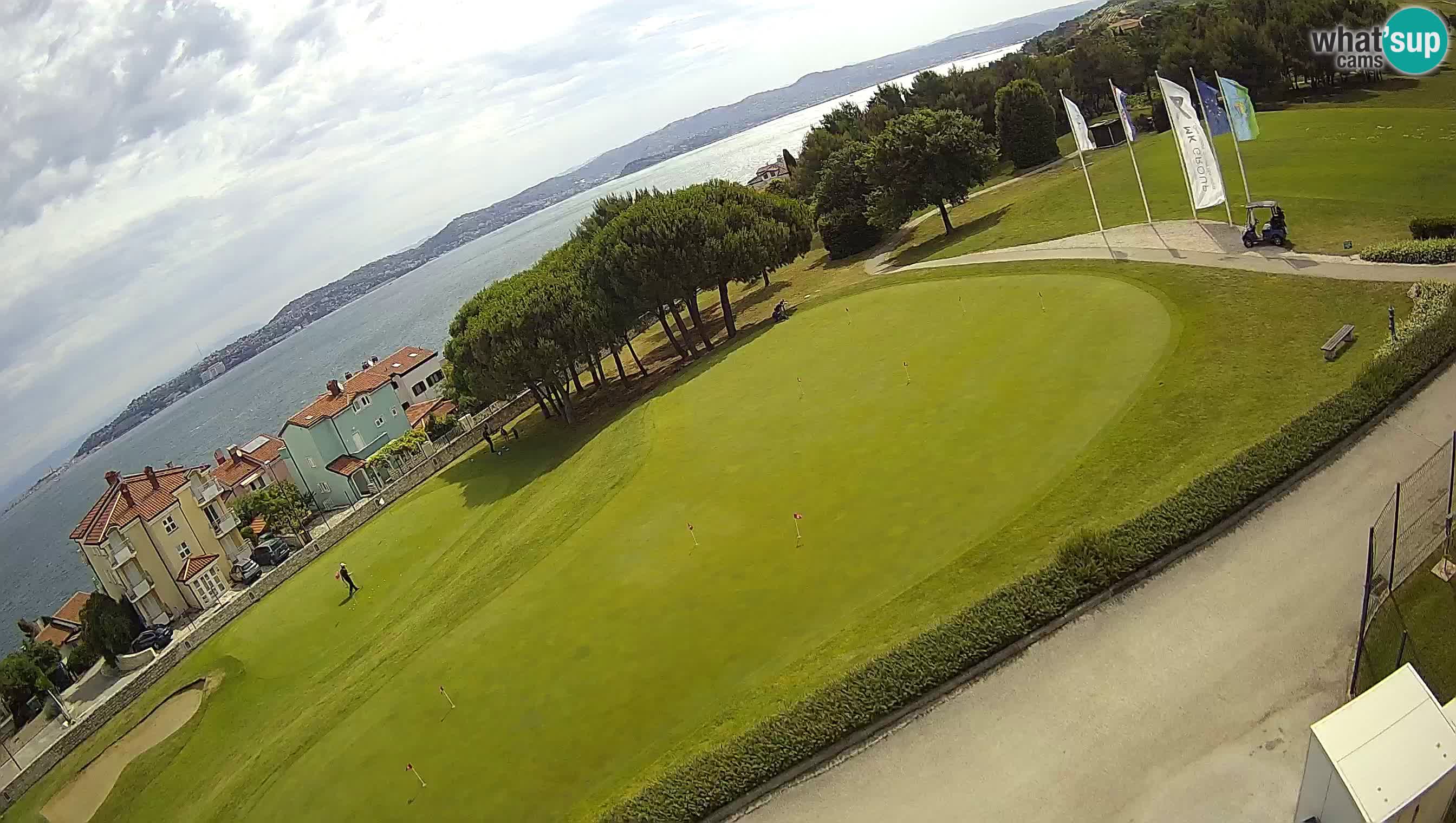 Golf Adriatic Spletna kamera v živo Savudrija – Rezidencija Skiper – Istra – Hrvaška