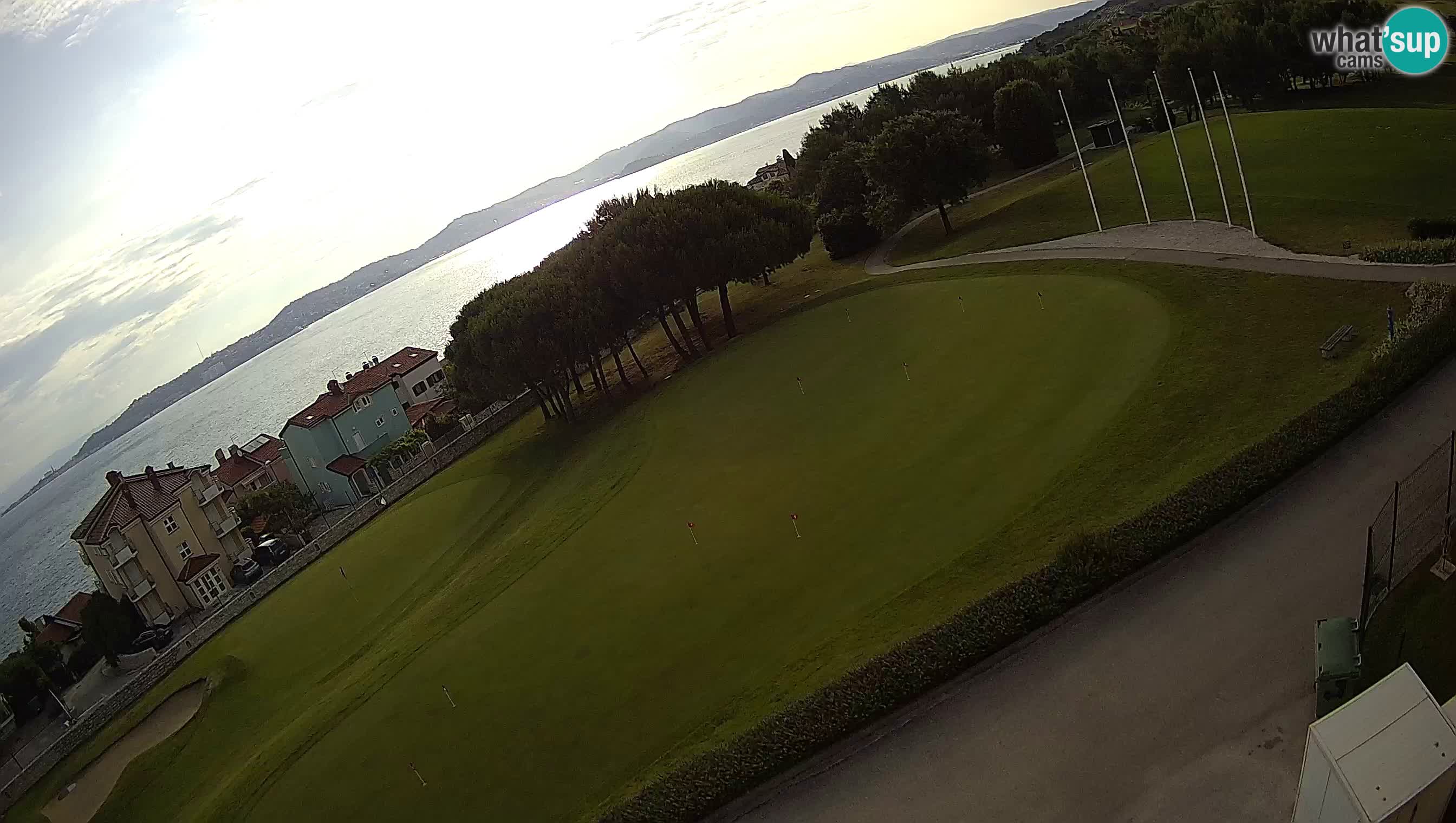 Golf Adriatique Webcam en direct Savudrija – Rezidencija Skiper – Istrie – Croatie