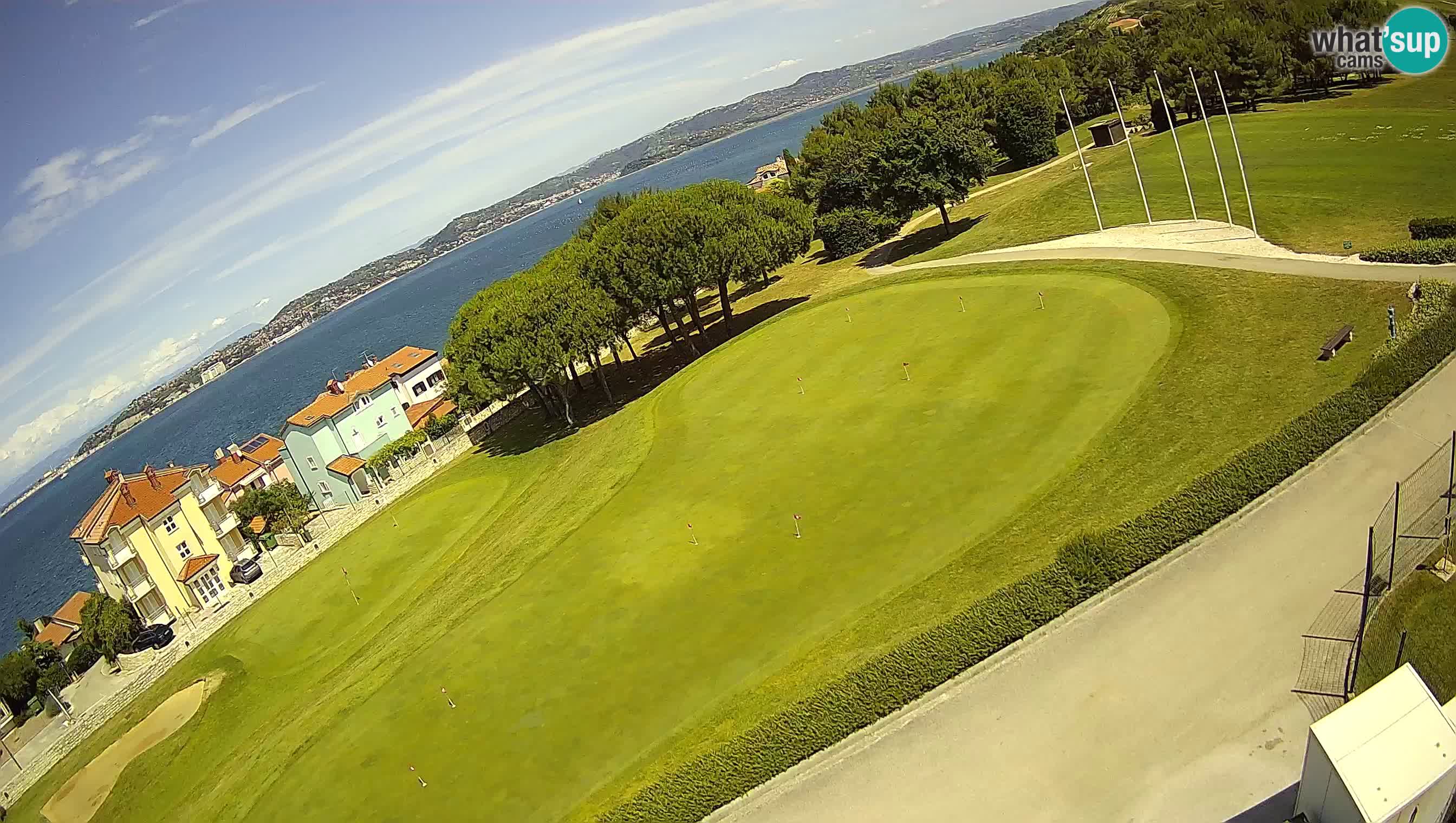 Golf Adriatic Spletna kamera v živo Savudrija – Rezidencija Skiper – Istra – Hrvaška