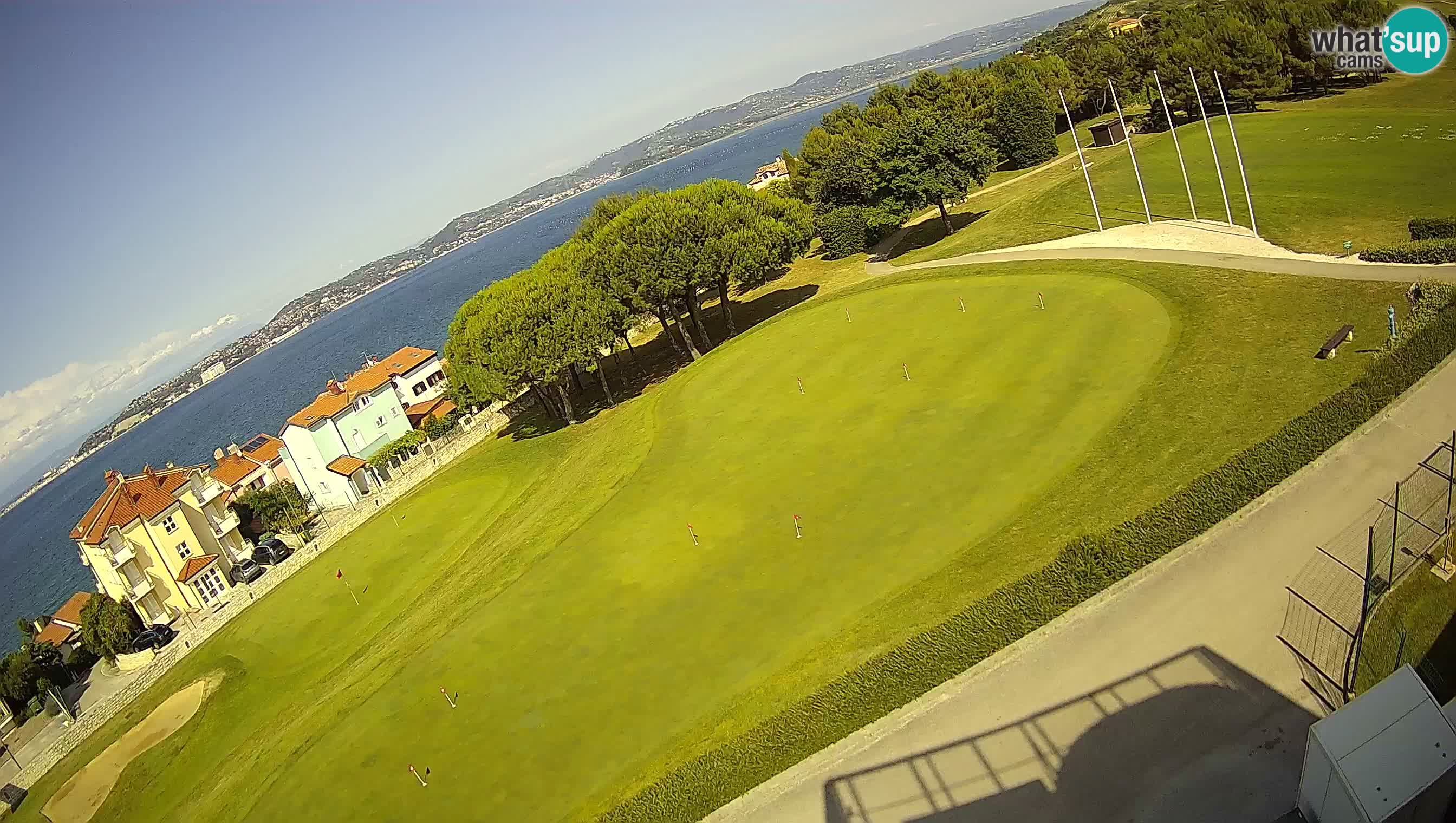 Golf Adriatique Webcam en direct Savudrija – Rezidencija Skiper – Istrie – Croatie