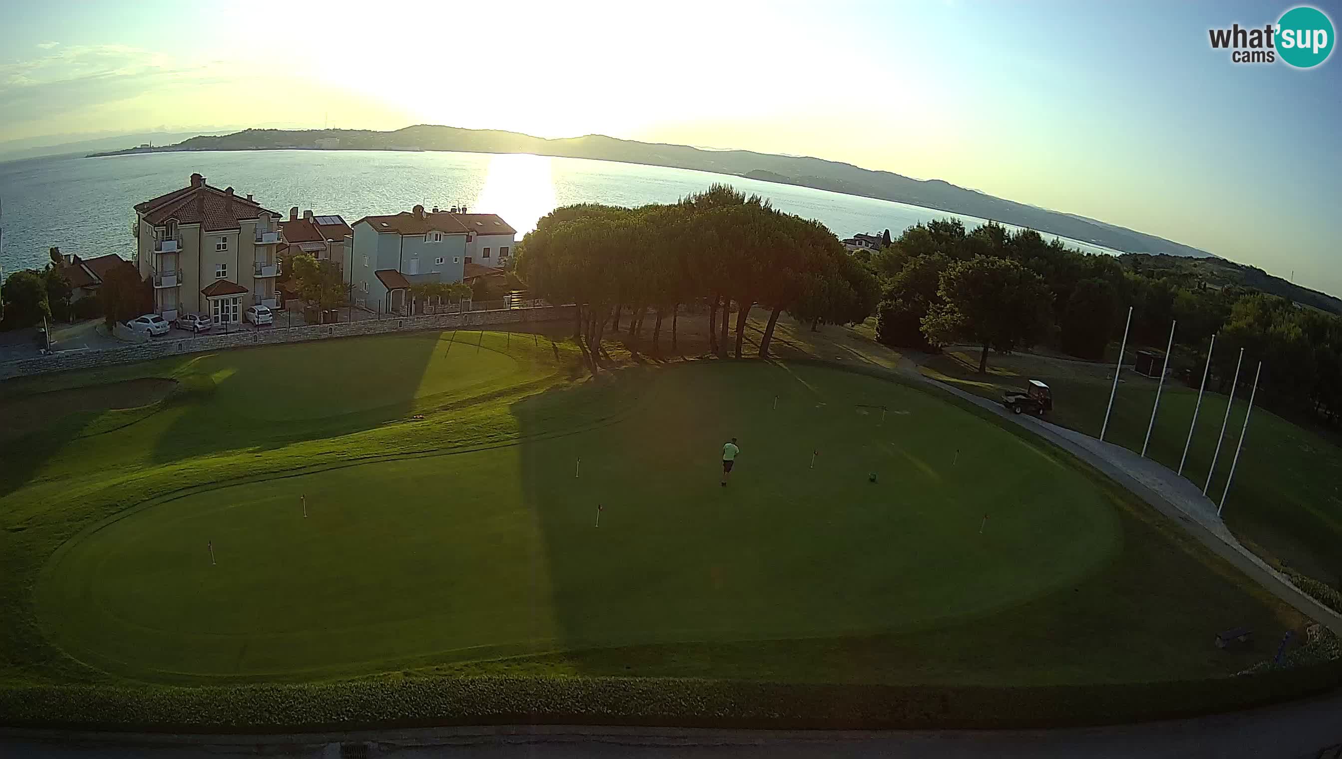 Golf Adriatic Cámara web en vivo Savudrija – Rezidencija Skiper – Istria – Croacia