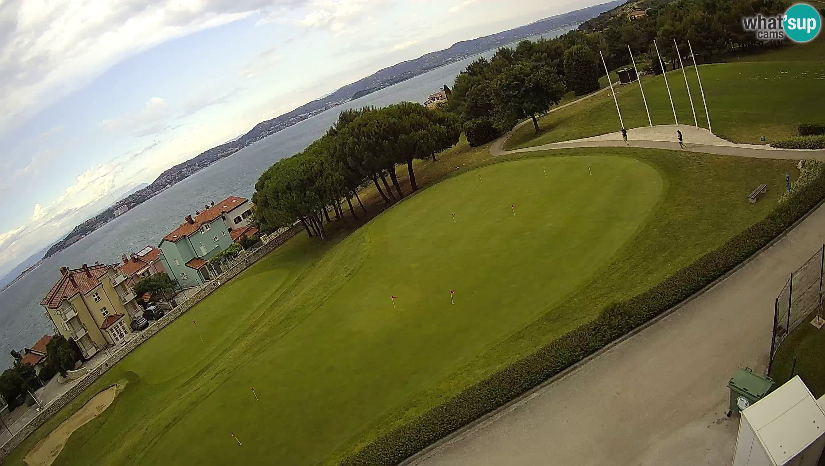 Golf Adriatique Webcam en direct Savudrija – Rezidencija Skiper – Istrie – Croatie