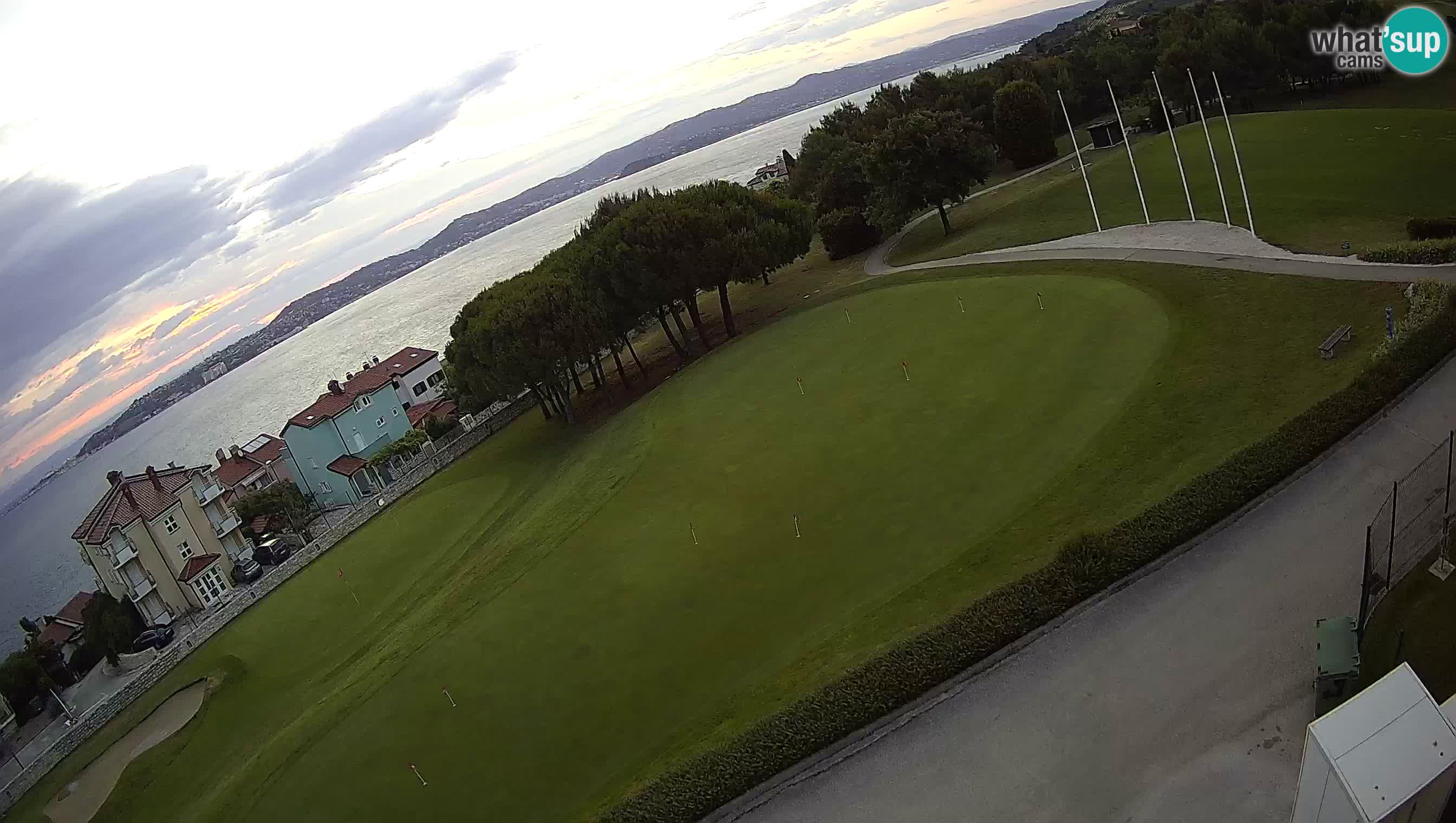 Golf Adriatic Spletna kamera v živo Savudrija – Rezidencija Skiper – Istra – Hrvaška