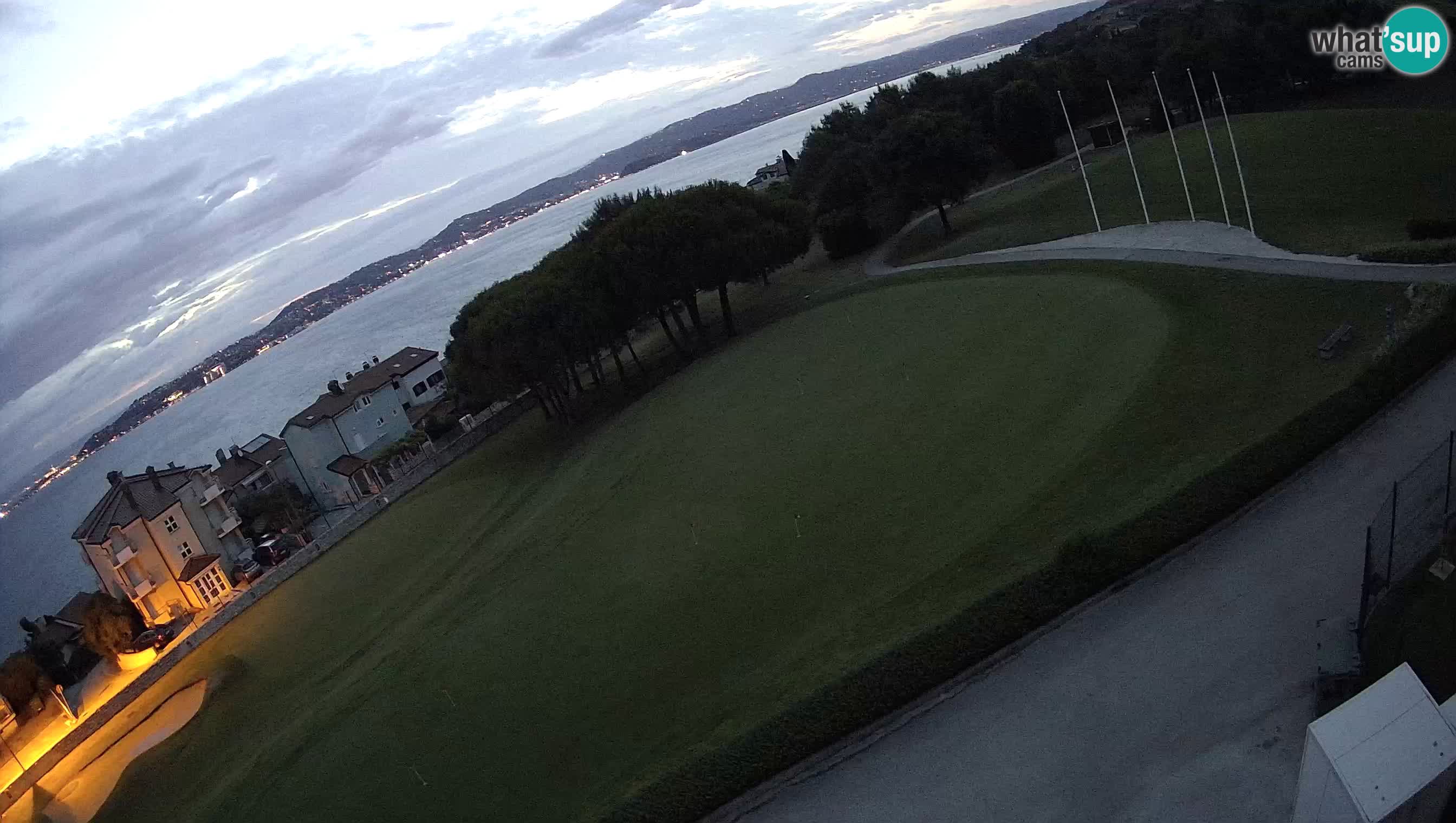 Golf Adriatique Webcam en direct Savudrija – Rezidencija Skiper – Istrie – Croatie