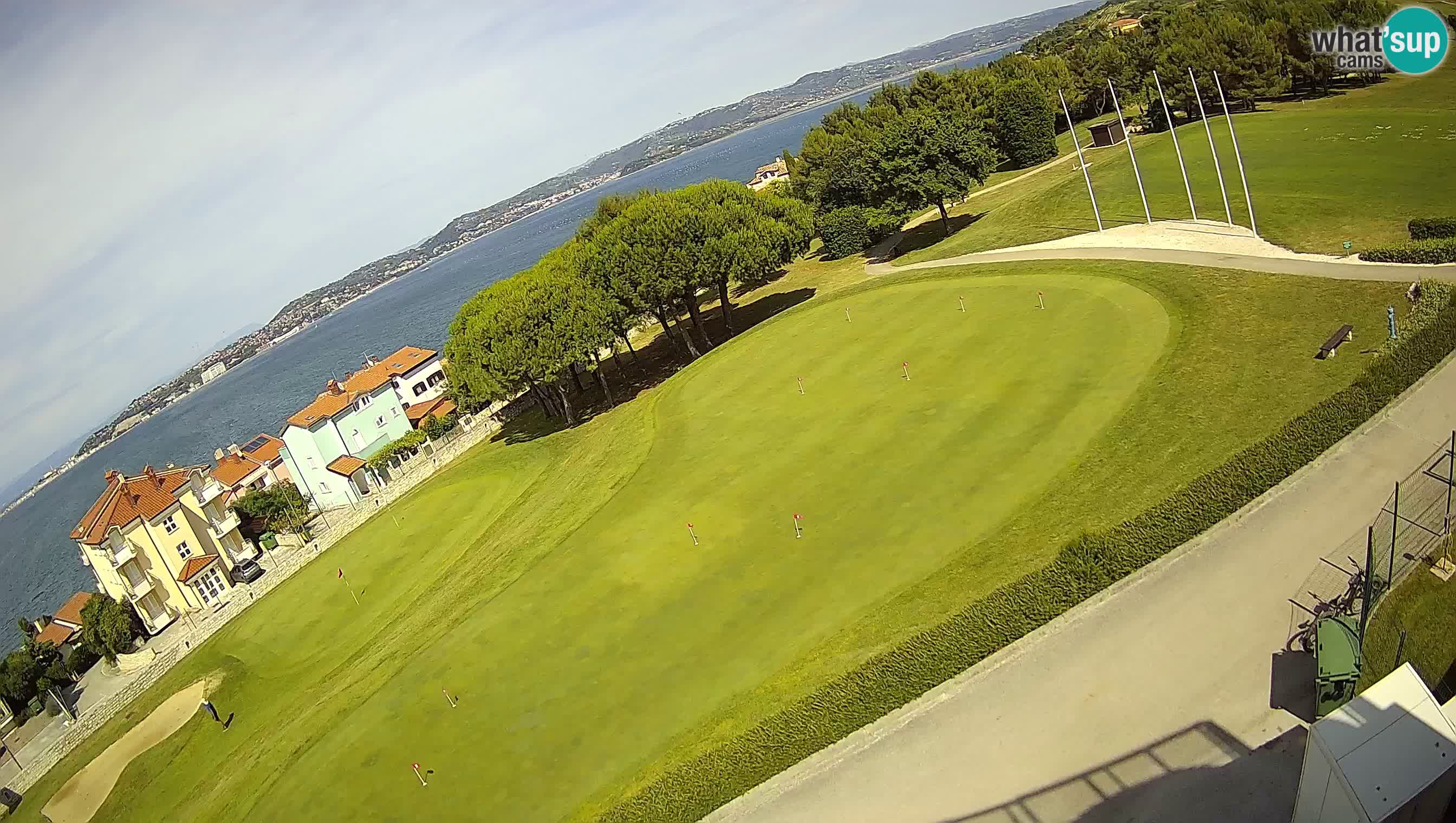 Golf Adriatique Webcam en direct Savudrija – Rezidencija Skiper – Istrie – Croatie
