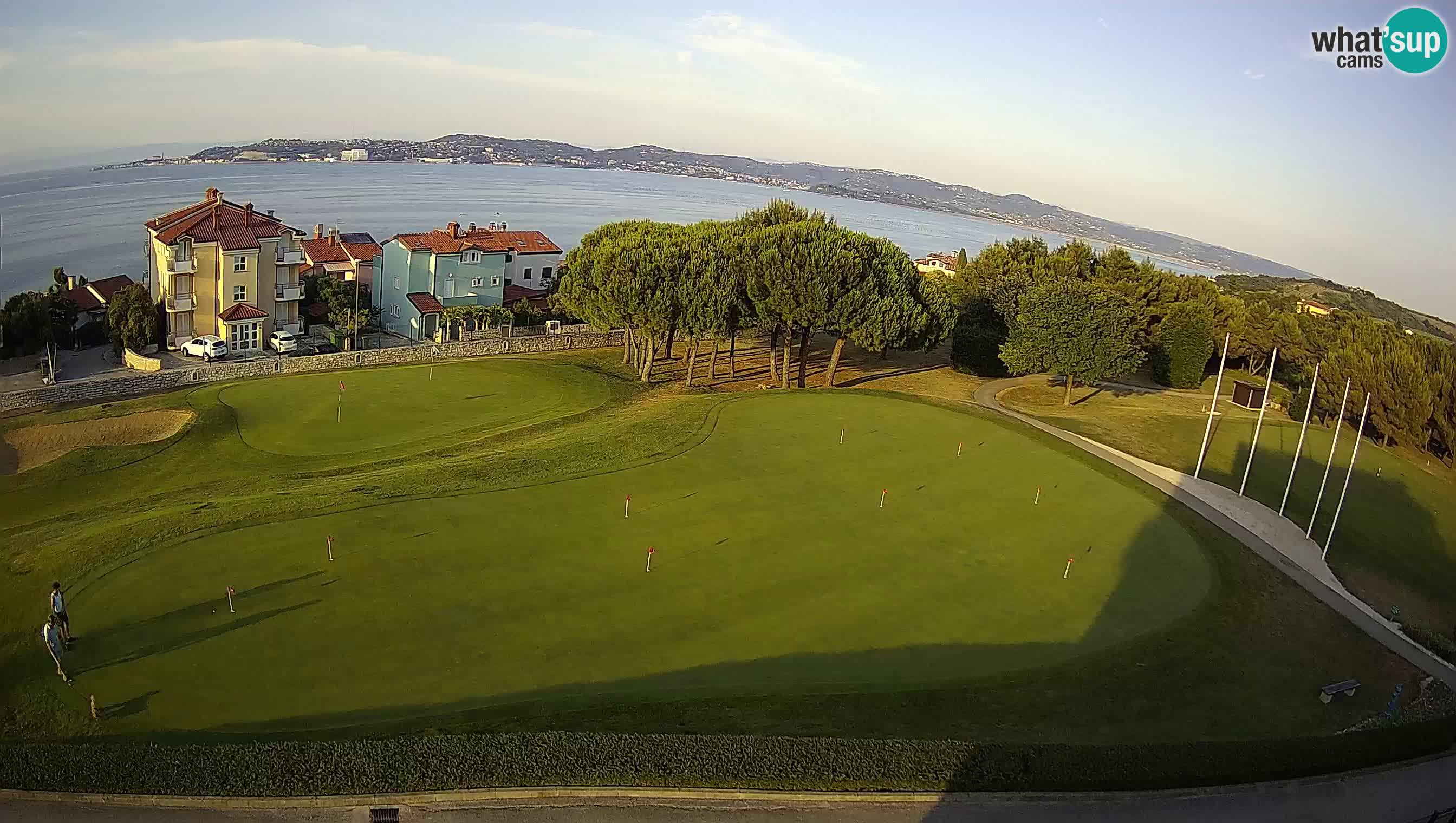 Golf Adriatique Webcam en direct Savudrija – Rezidencija Skiper – Istrie – Croatie