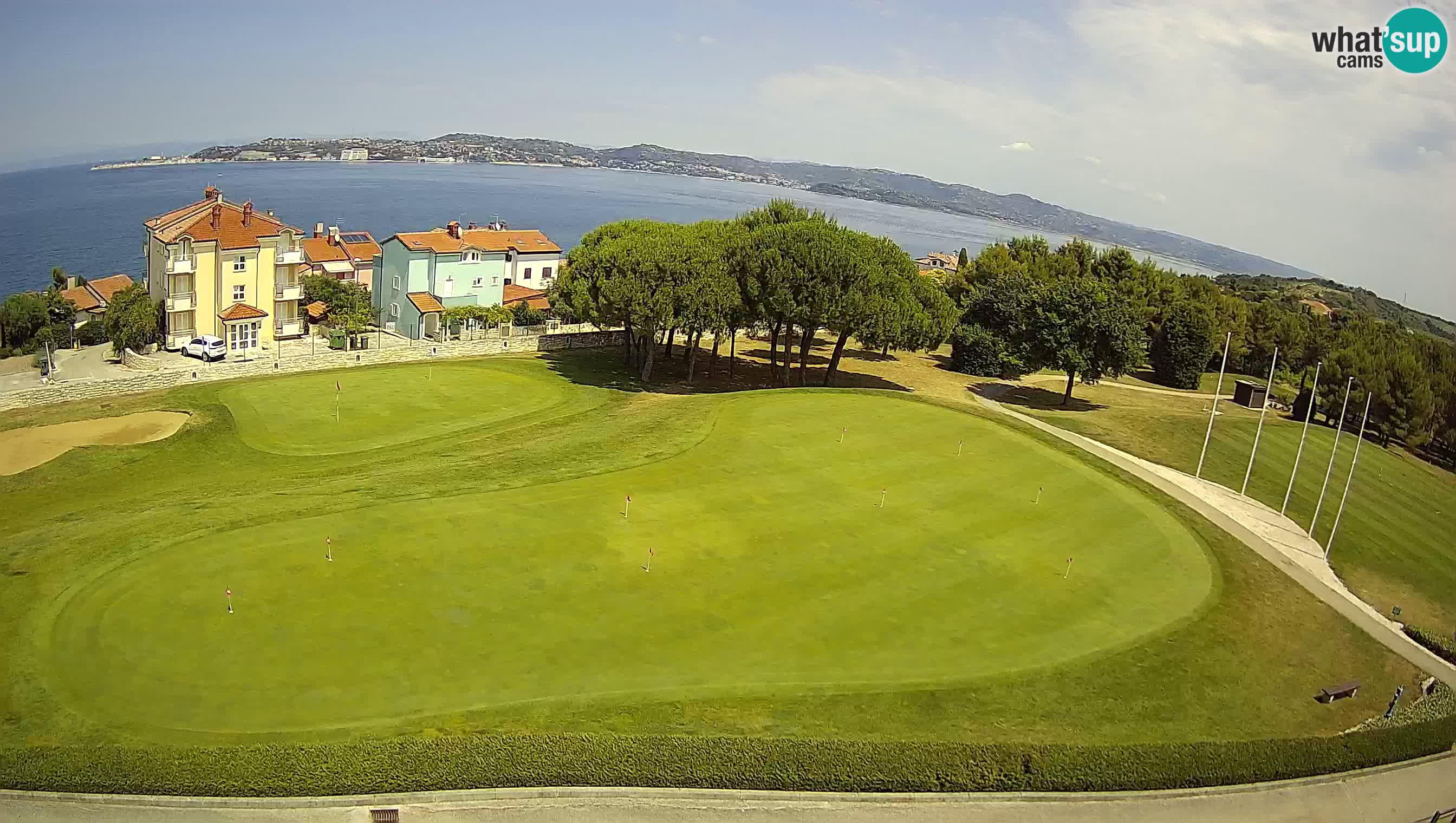Golf Adriatic Spletna kamera v živo Savudrija – Rezidencija Skiper – Istra – Hrvaška