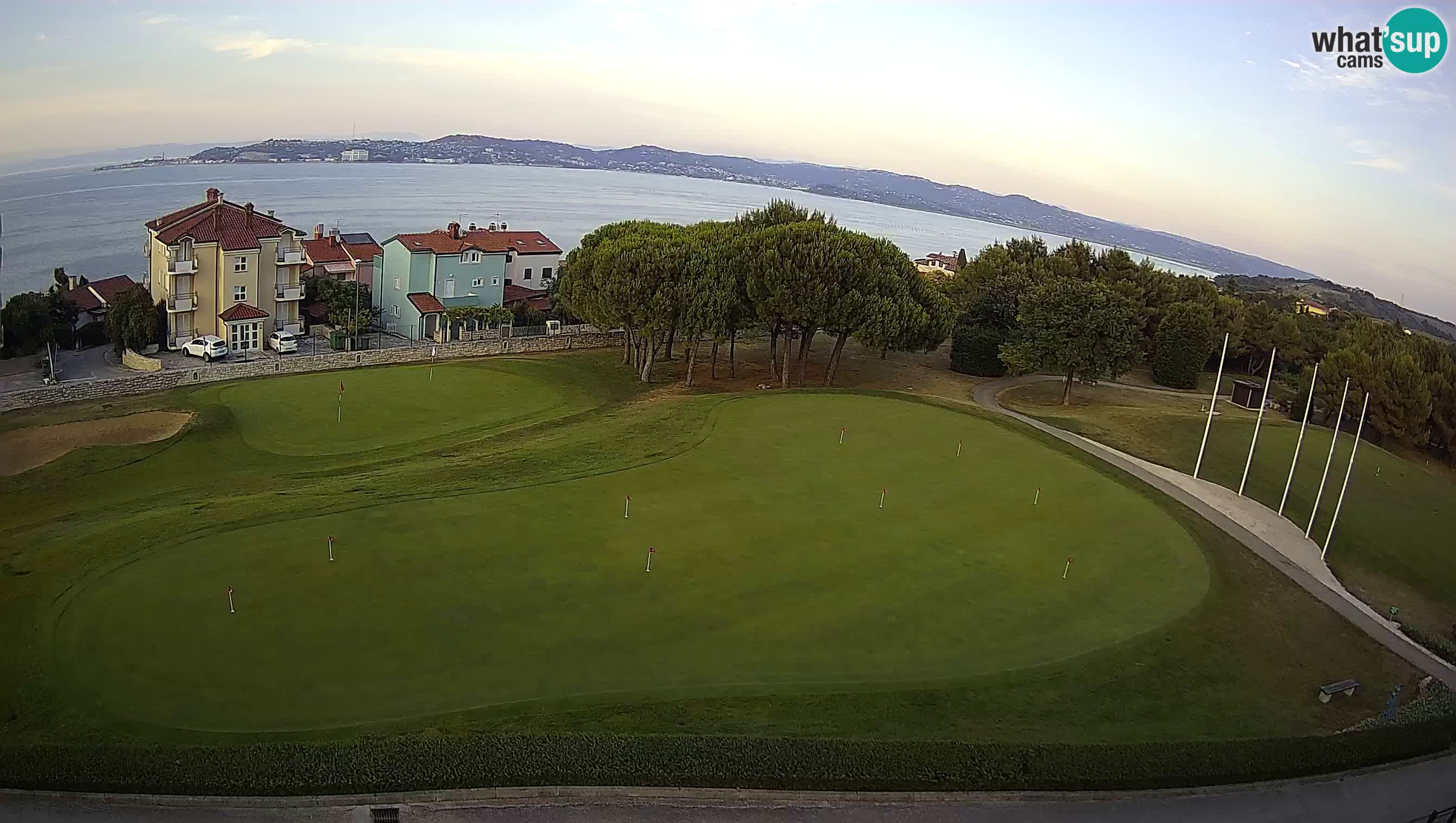 Golf Adriatic Cámara web en vivo Savudrija – Rezidencija Skiper – Istria – Croacia