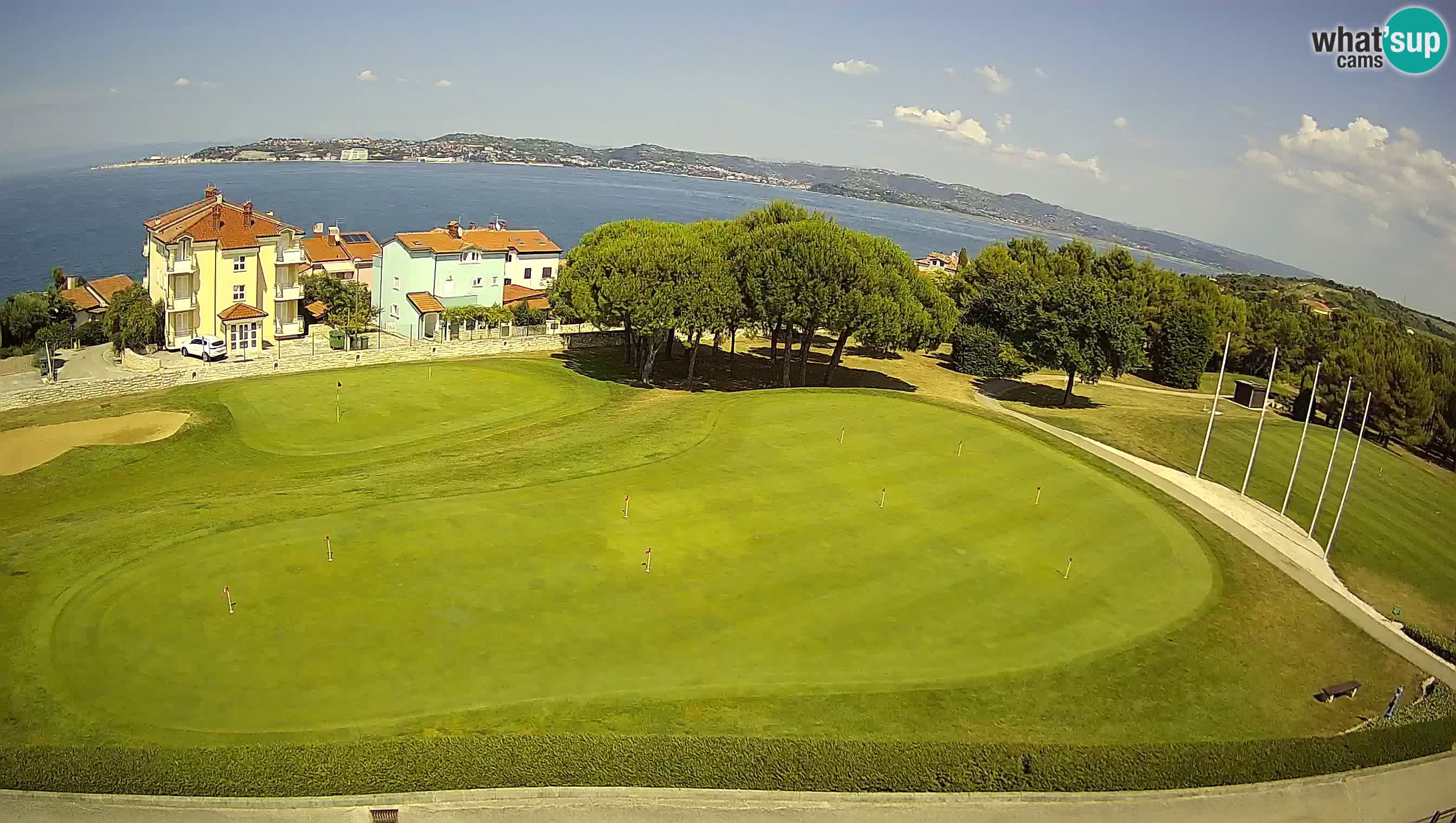Golf Adriatic Live webcam Savudrija – Rezidencija Skiper – Istria – Croatia