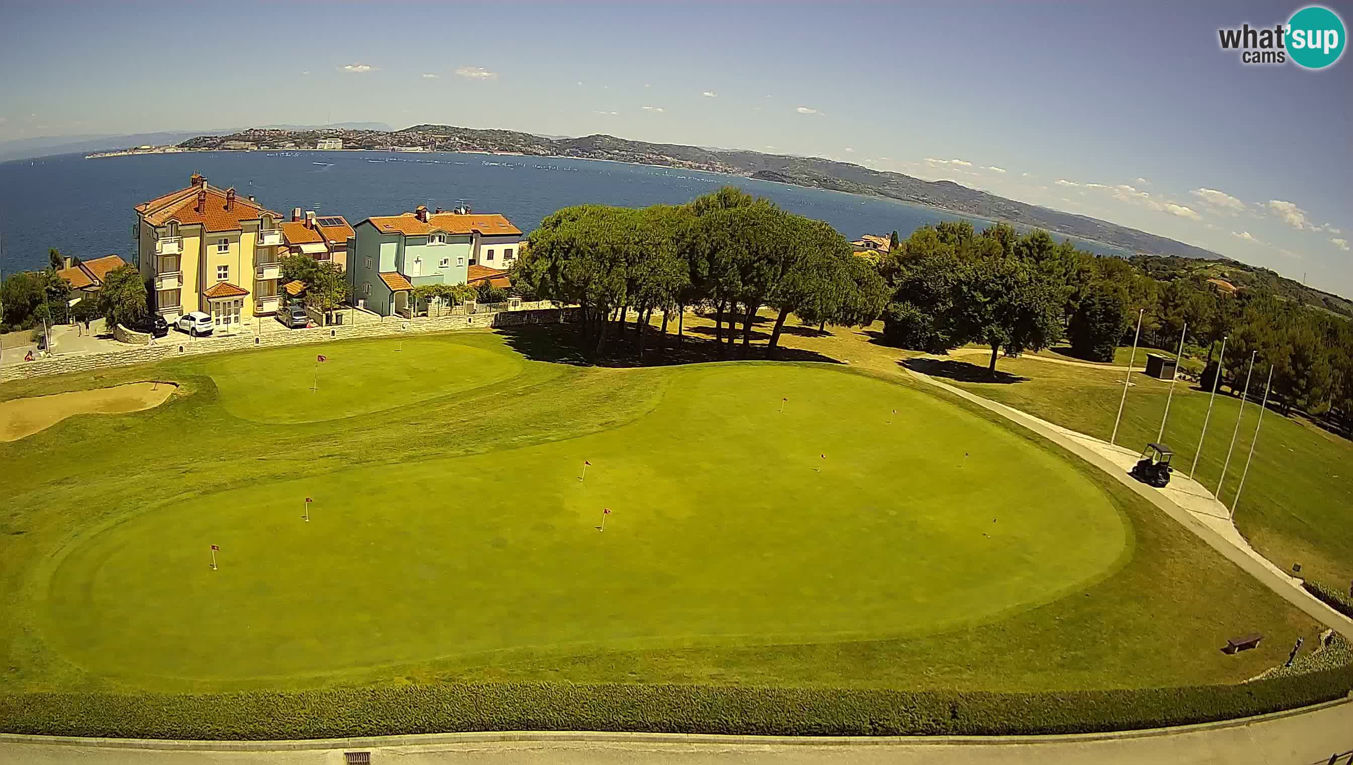 Golf Adriatic Live webcam Savudrija – Rezidencija Skiper – Istria – Croatia