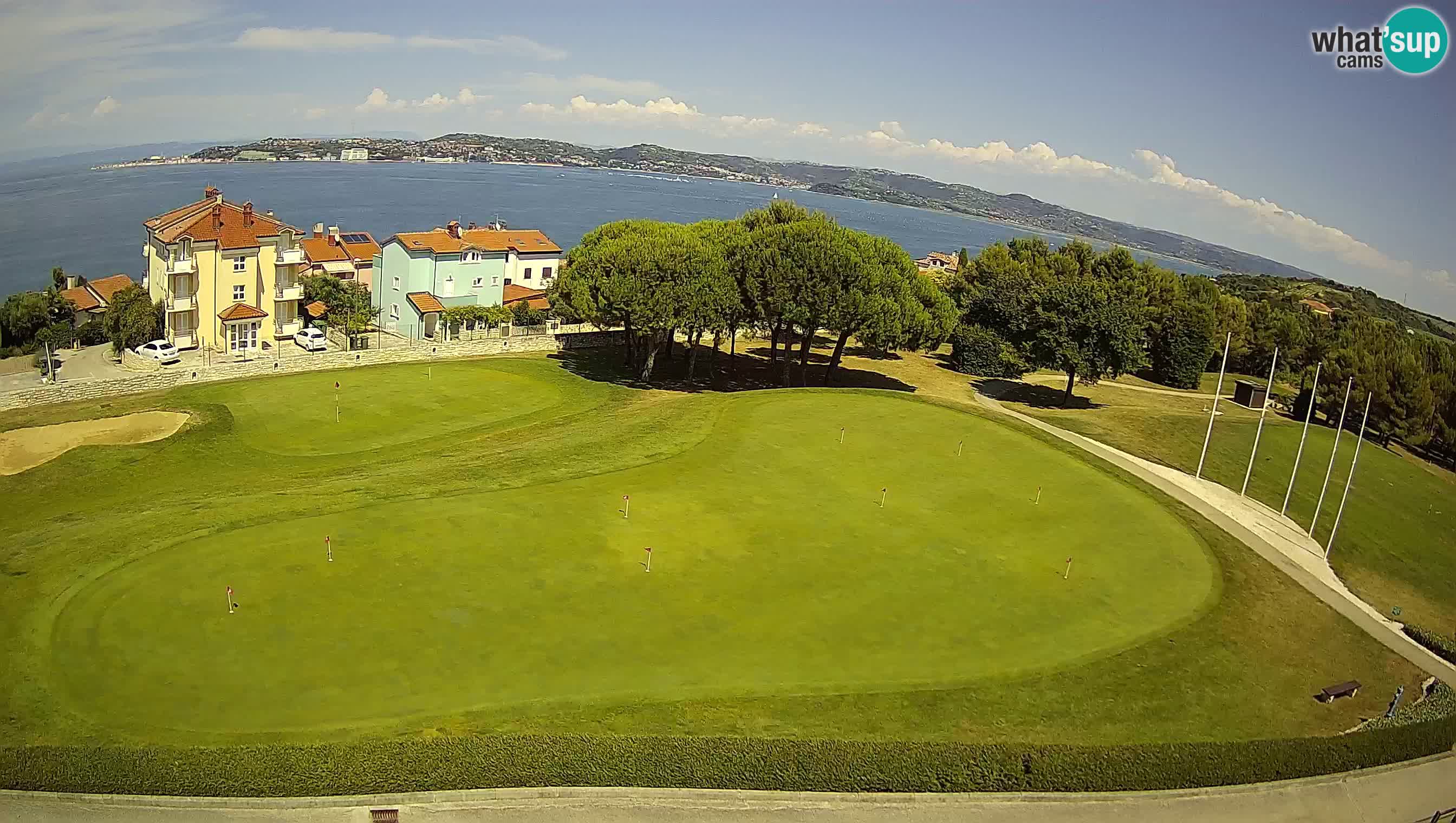 Golf Adriatic Live webcam Savudrija – Rezidencija Skiper – Istria – Croatia