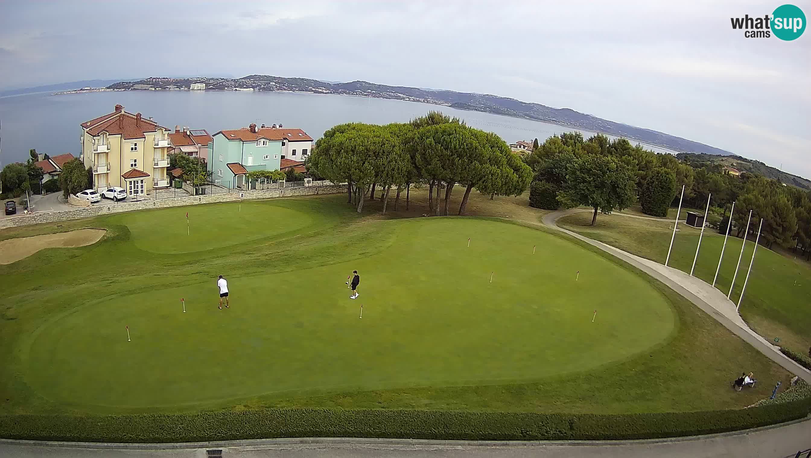 Golf Adriatic Cámara web en vivo Savudrija – Rezidencija Skiper – Istria – Croacia