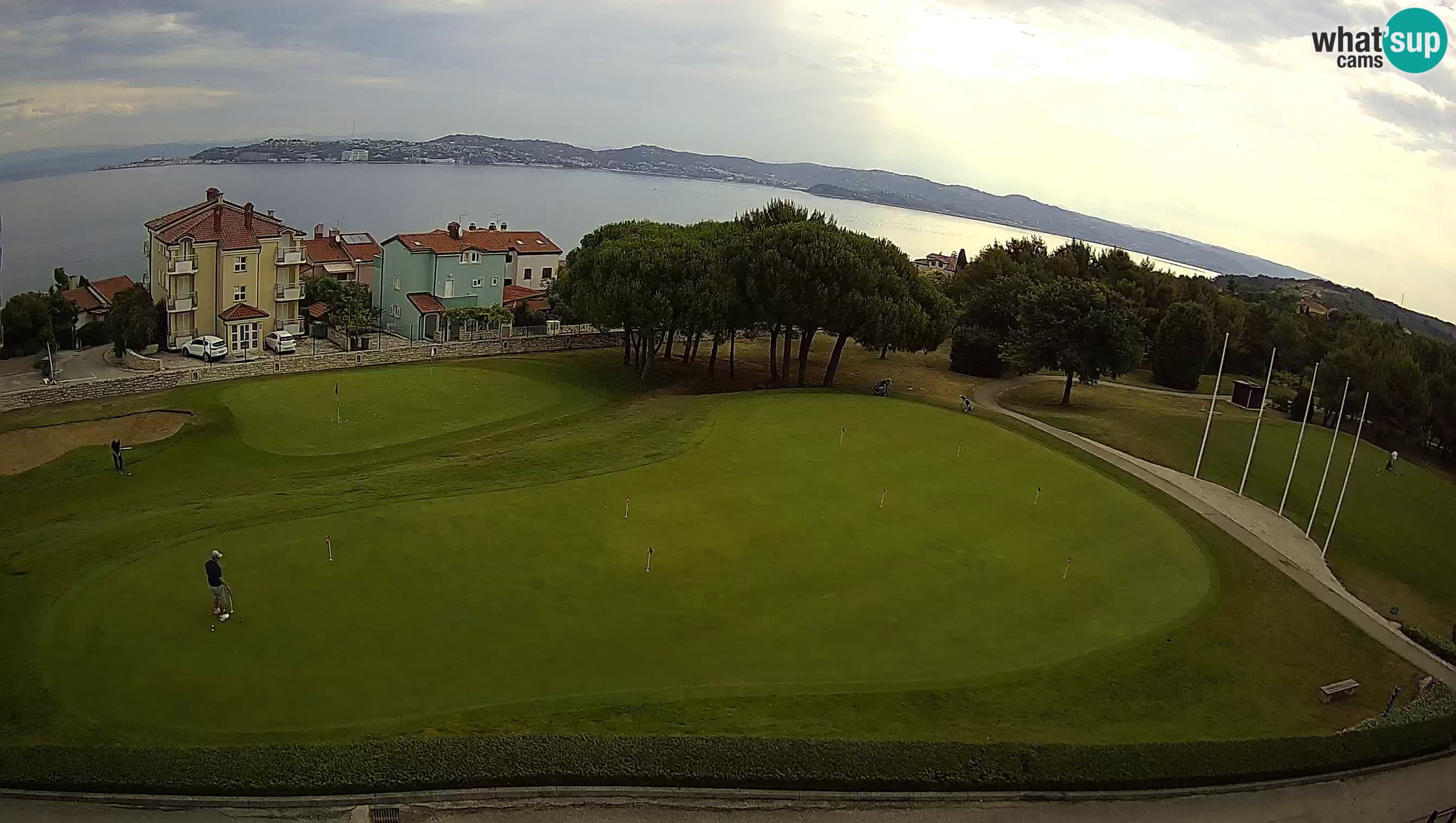 Golf Adriatic Spletna kamera v živo Savudrija – Rezidencija Skiper – Istra – Hrvaška